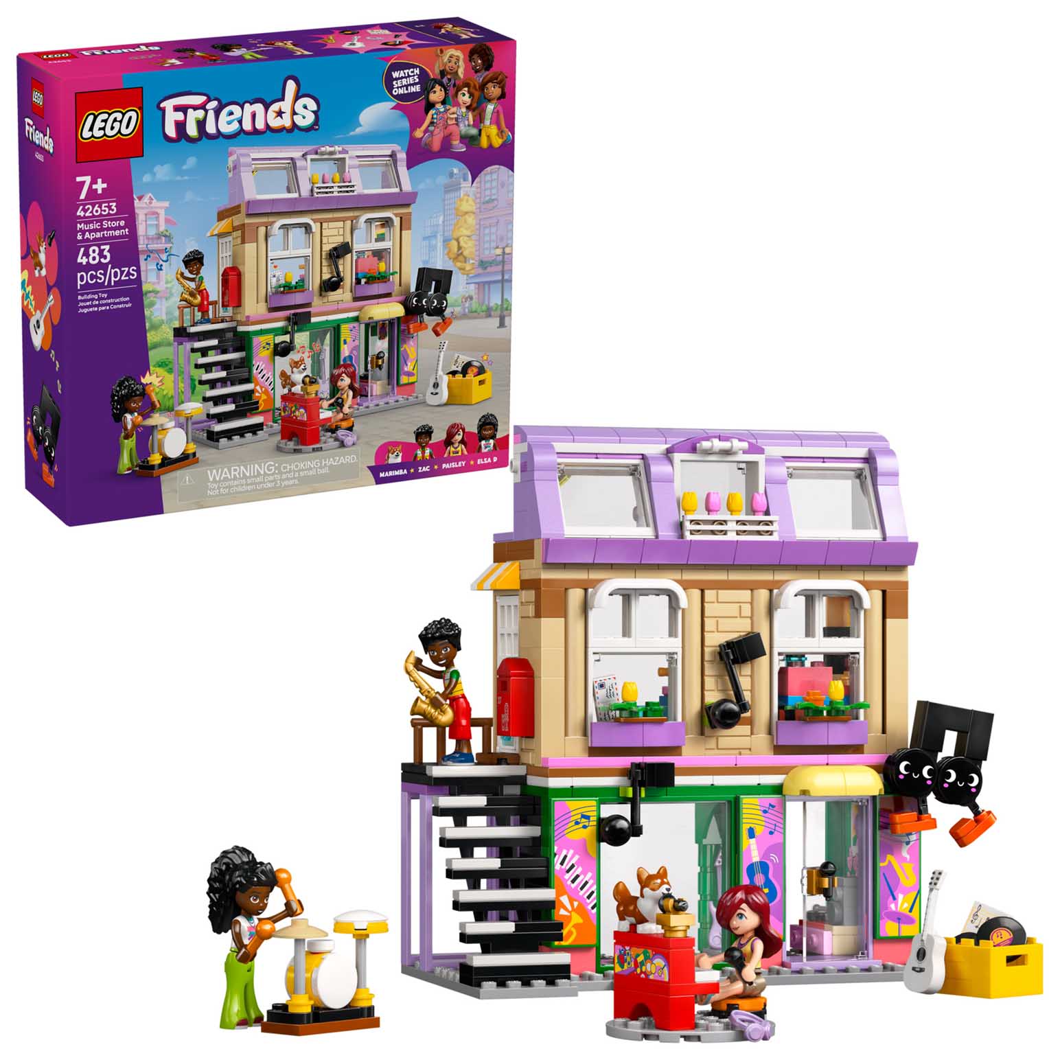 LEGO Friends Music Store & Apartment