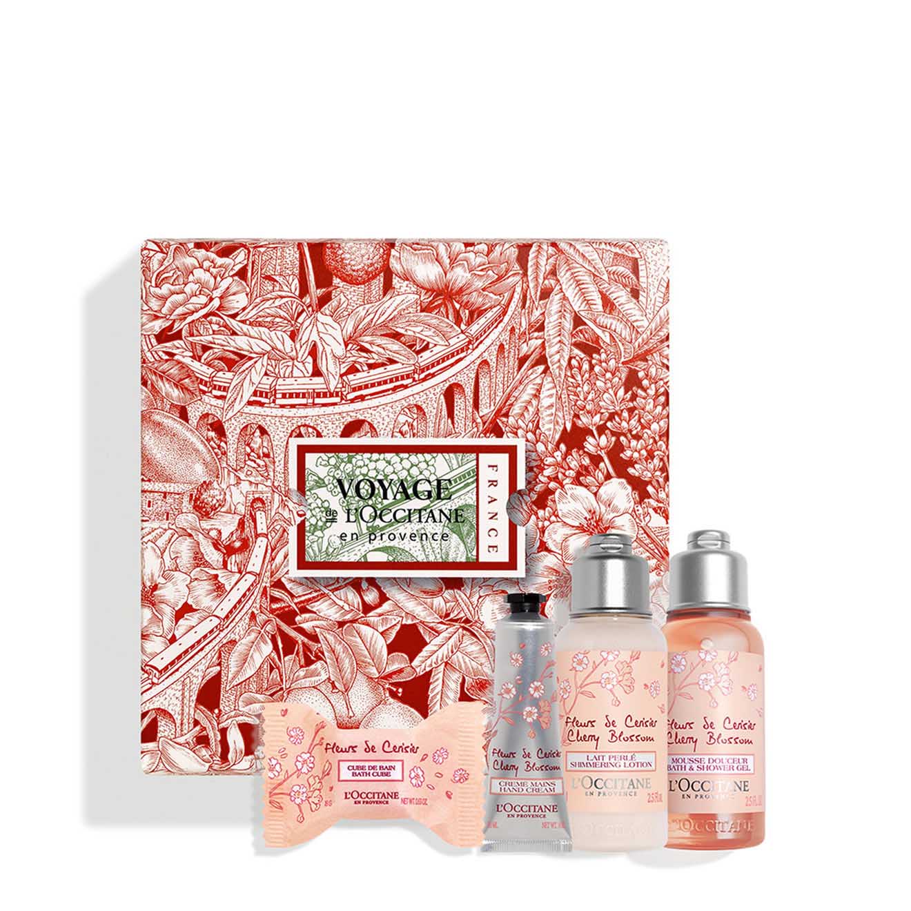 L'Occitane Indlugent Cherry Blossom Collection
