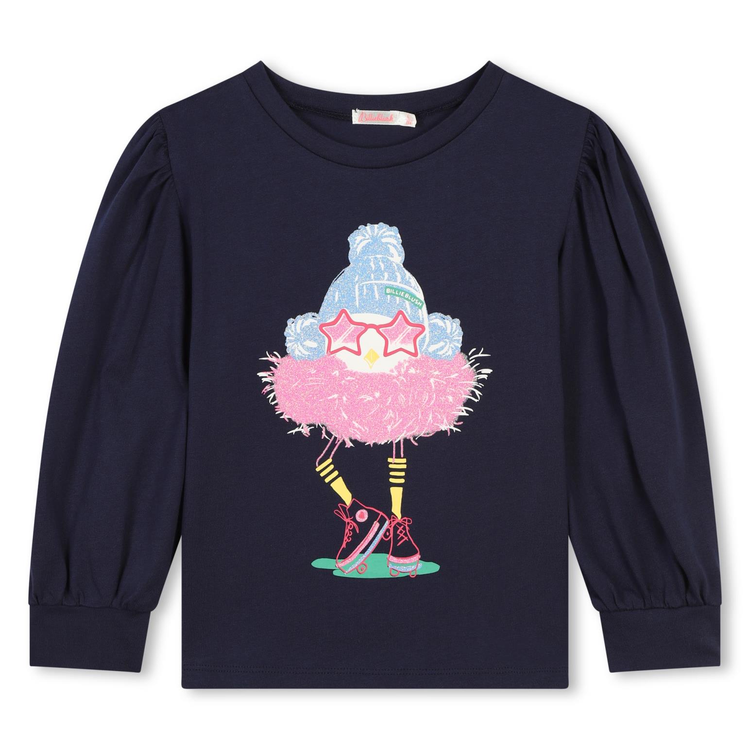 Billieblush LS Fancy Illustration T-Shirt 3Y - 8Y