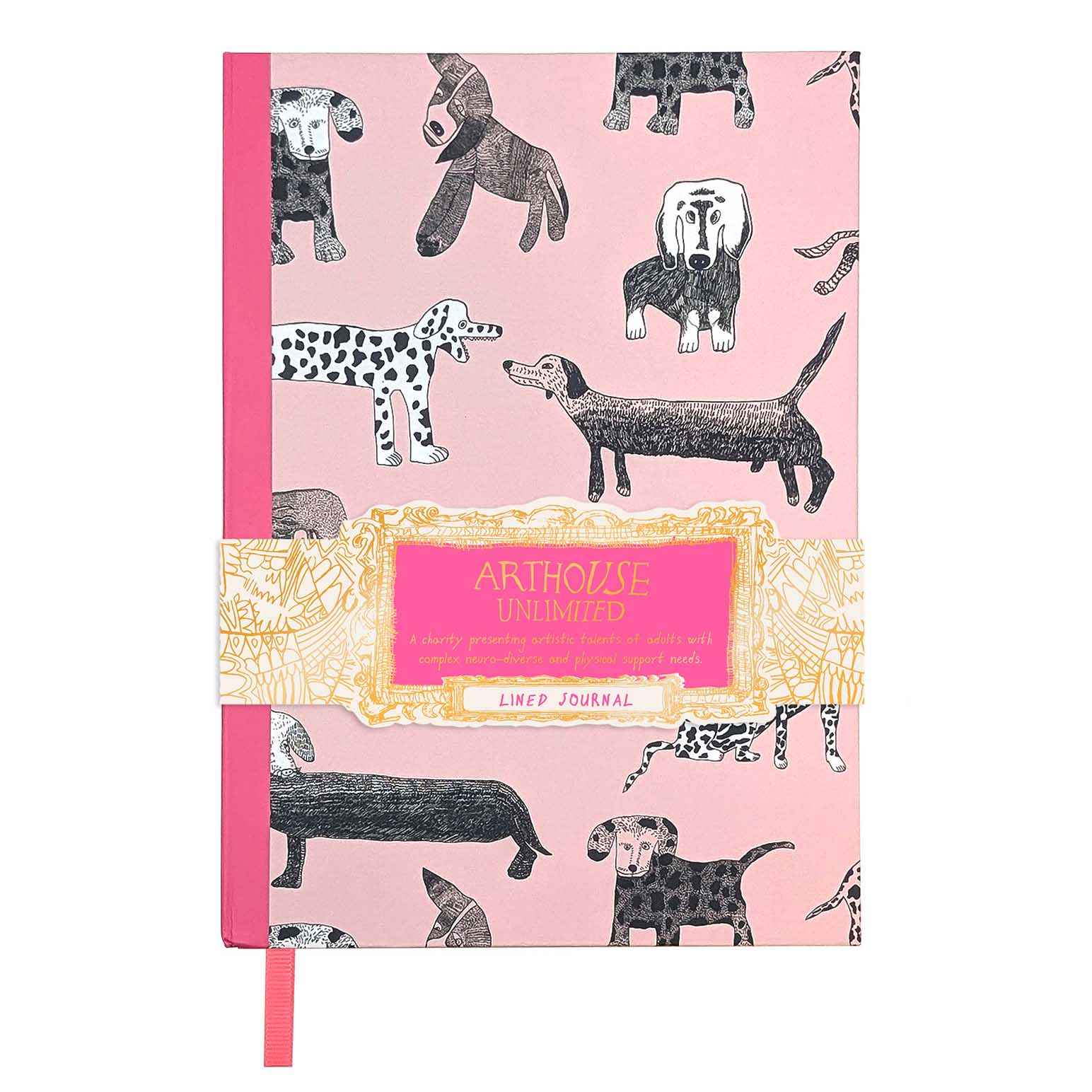 Arthouse Unlimited A5 Chunky Journal - Dogalicious