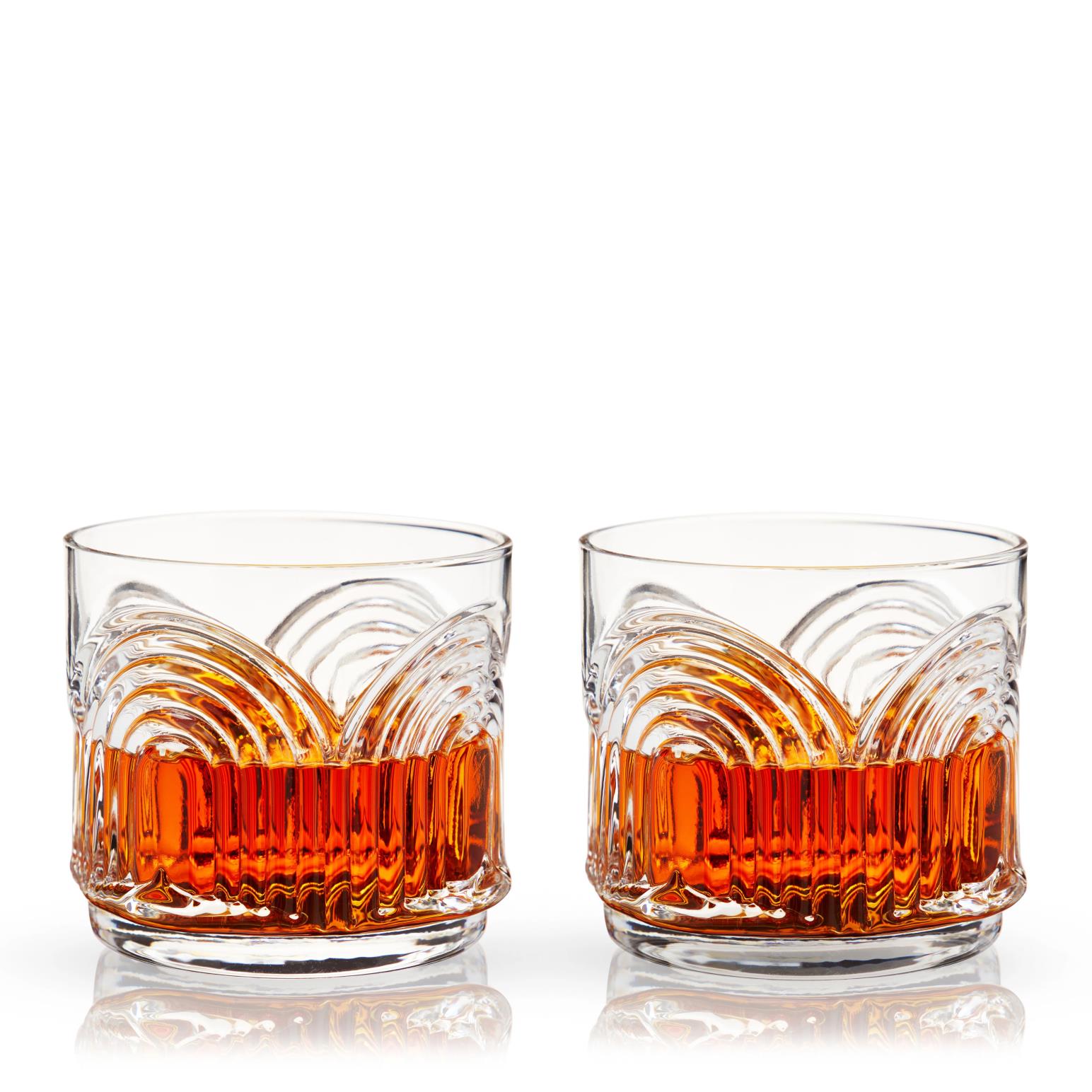 Beau Lowball Tumblers Set Of 2 by Viski®