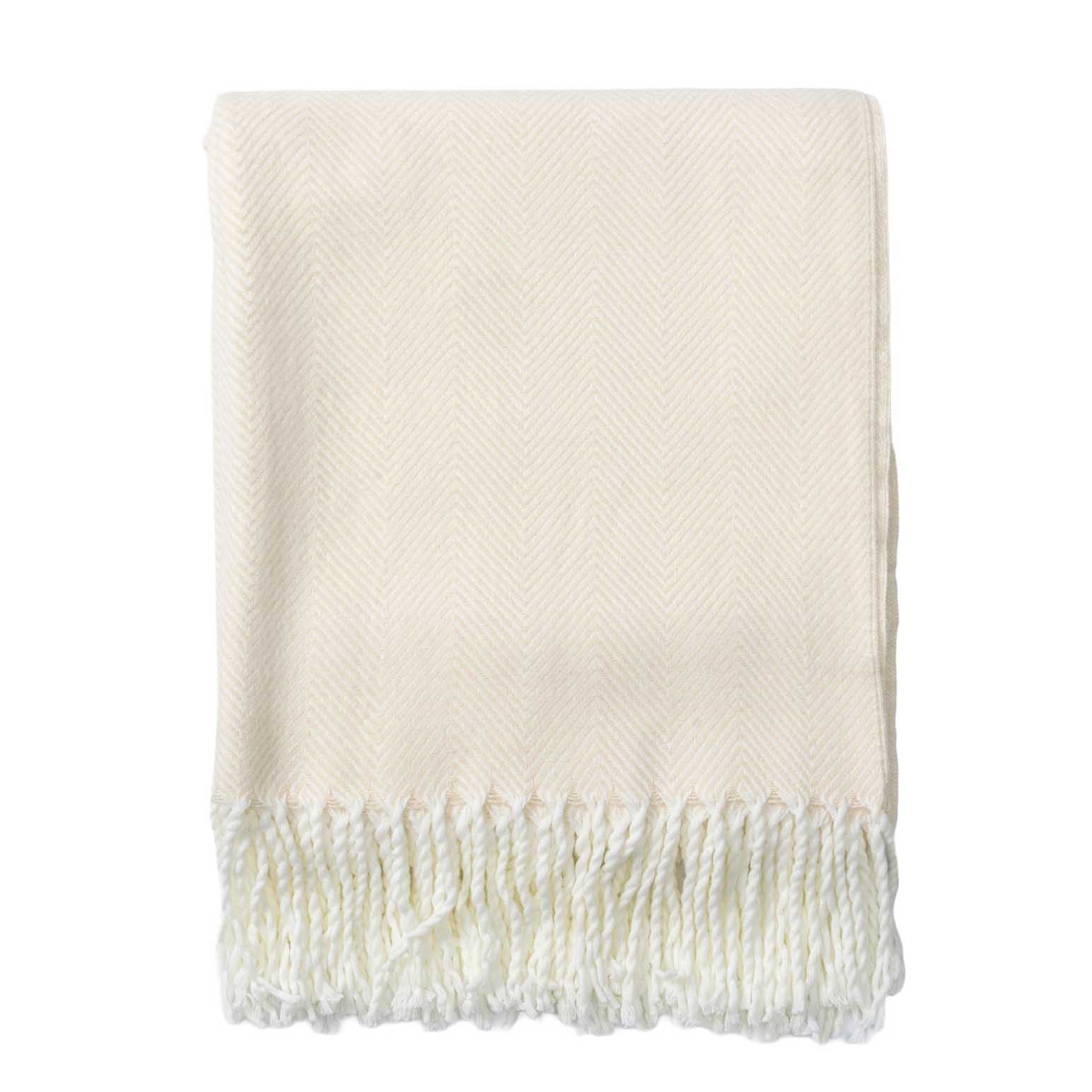 Top Drawer Chevron Throw 150x200cm Natural