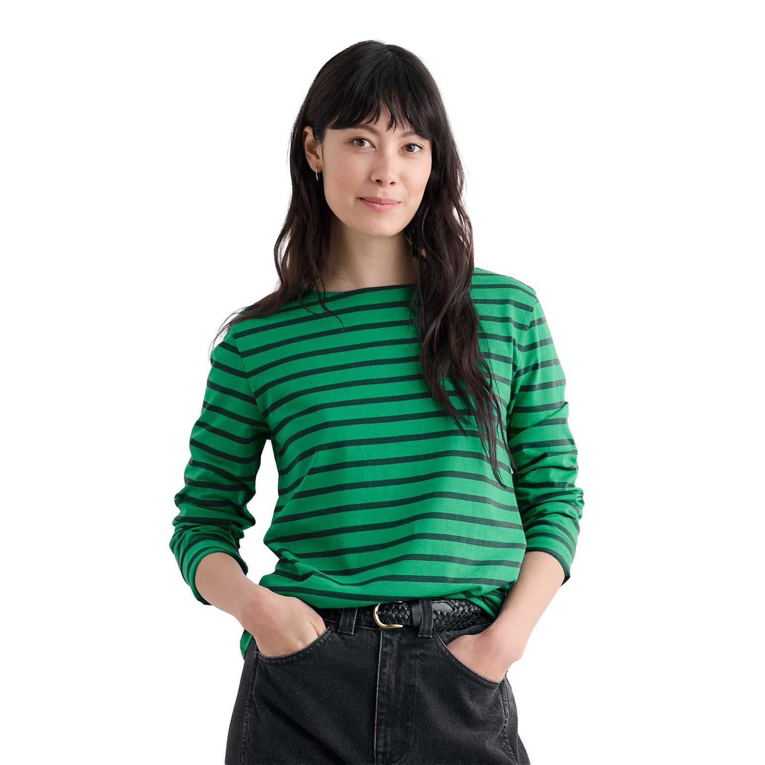 Seasalt Cornwall Sailor Shirt Breton Glade