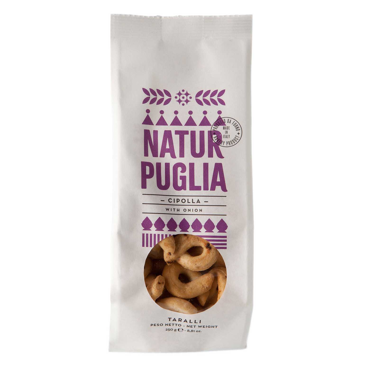 Natur Puglia Taralli Onion 250g