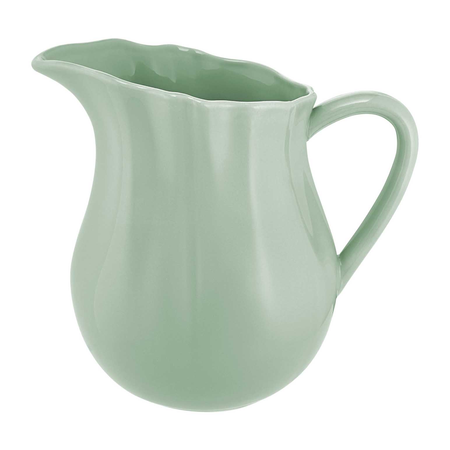 Casa Domani Florence Scallop Jug 1.8L Sage