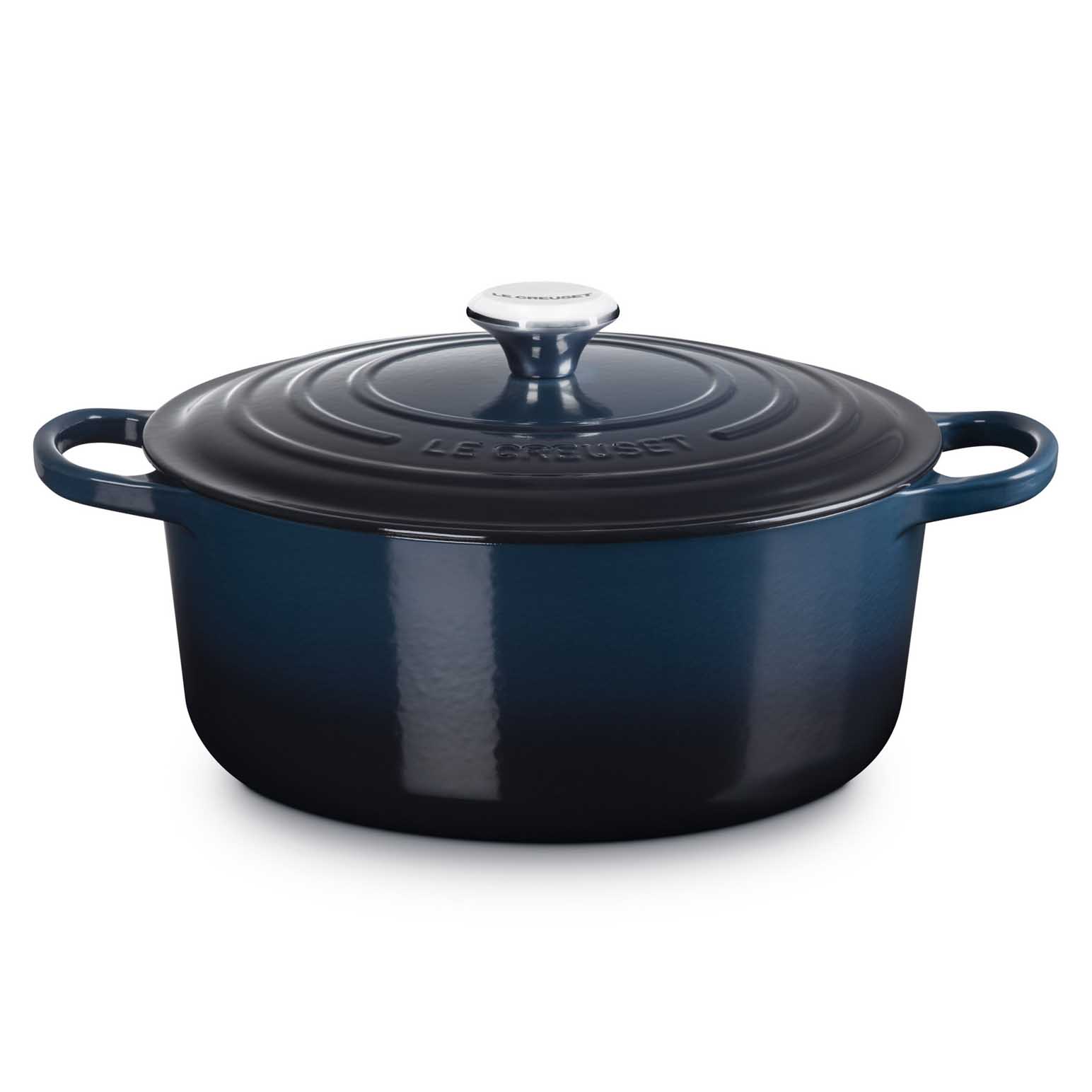 Le Creuset Cast Iron Round Casserole 28cm - Nuit