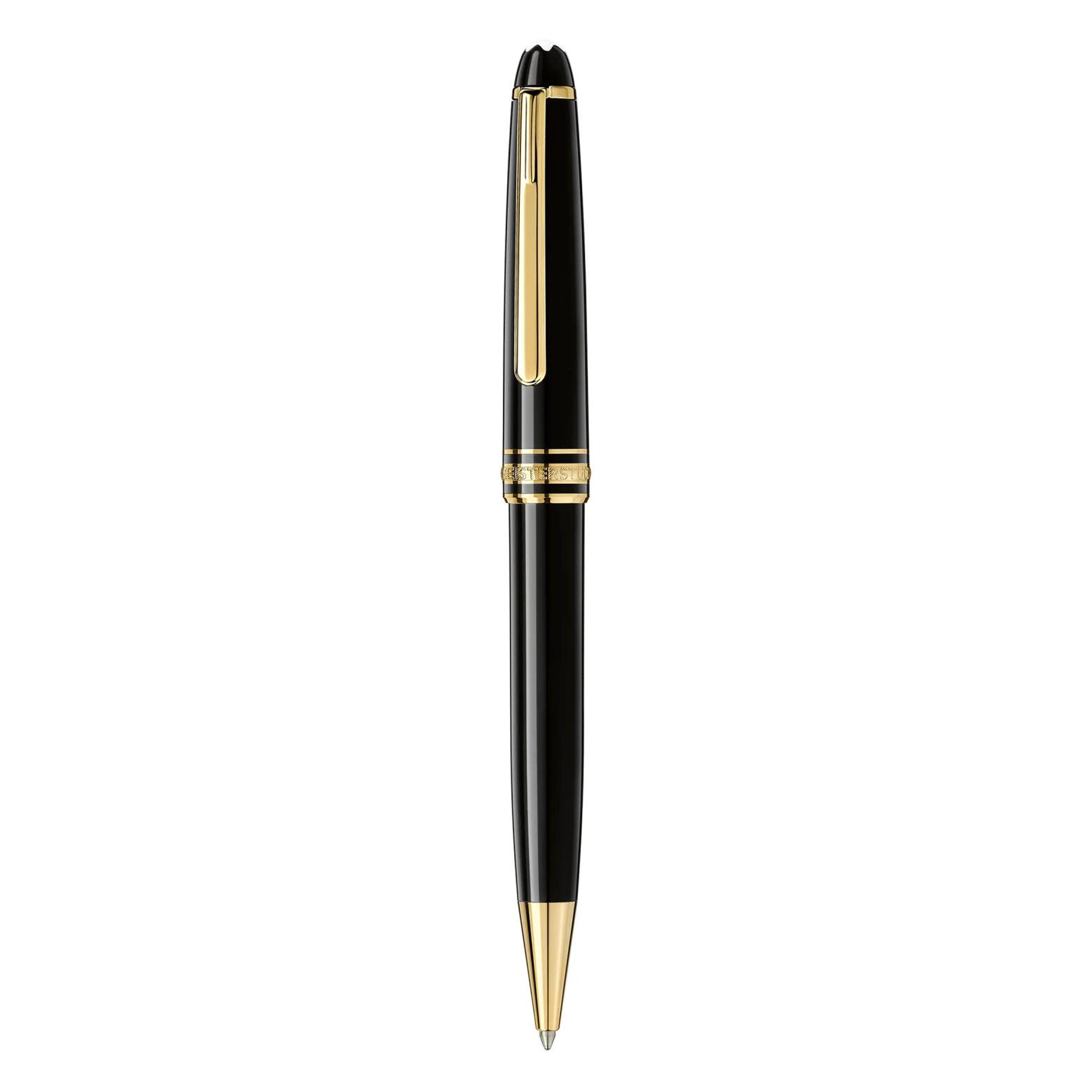 Montblanc Meisterst&uuml;ck Classique Gold-Coated Ballpoint Pen 164