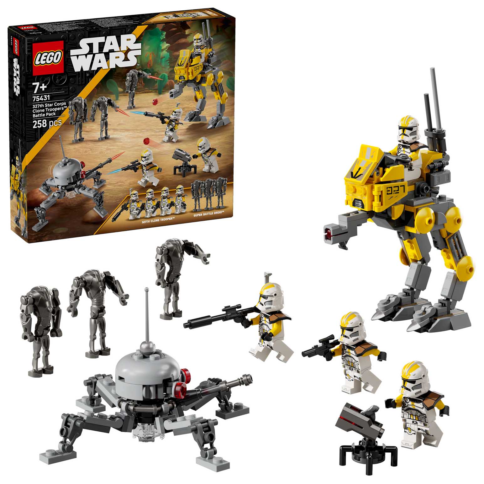 Lego Star Wars Tm 327Th Star Corps Clone Troopers™ Battle