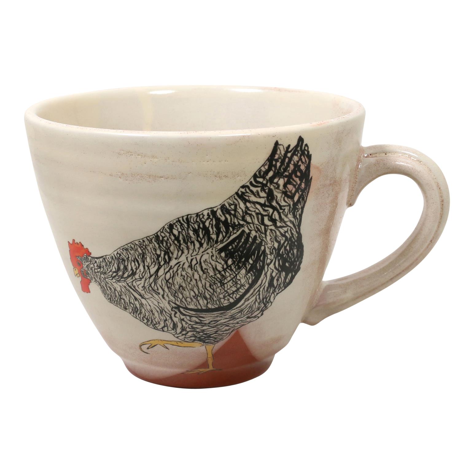 Robert Gordon Oversized Mug - Mabel RGA x Emogens Chickens