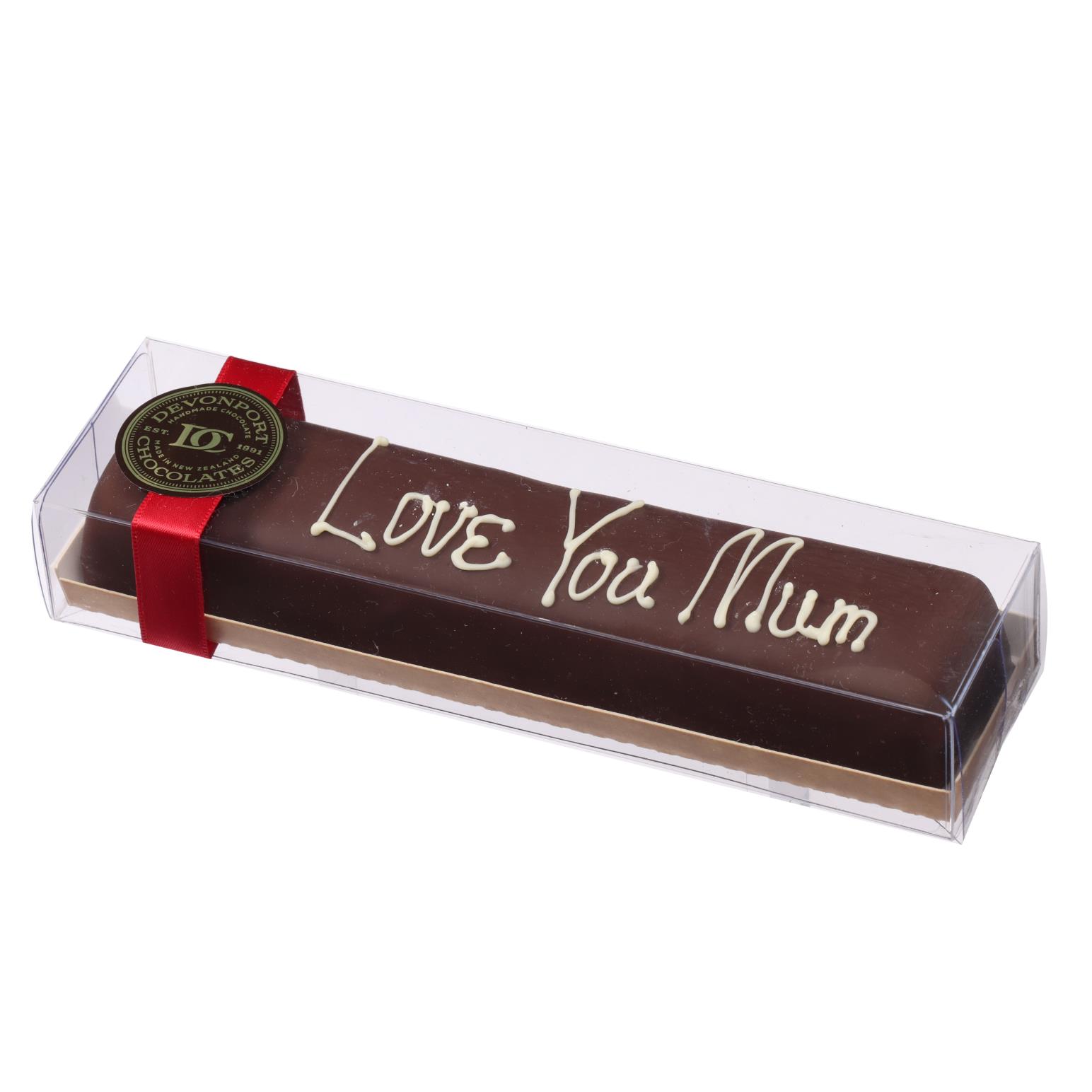 Devonport Chocolates 'Love You Mum' Dark Chocolate Truffle Slice 180g