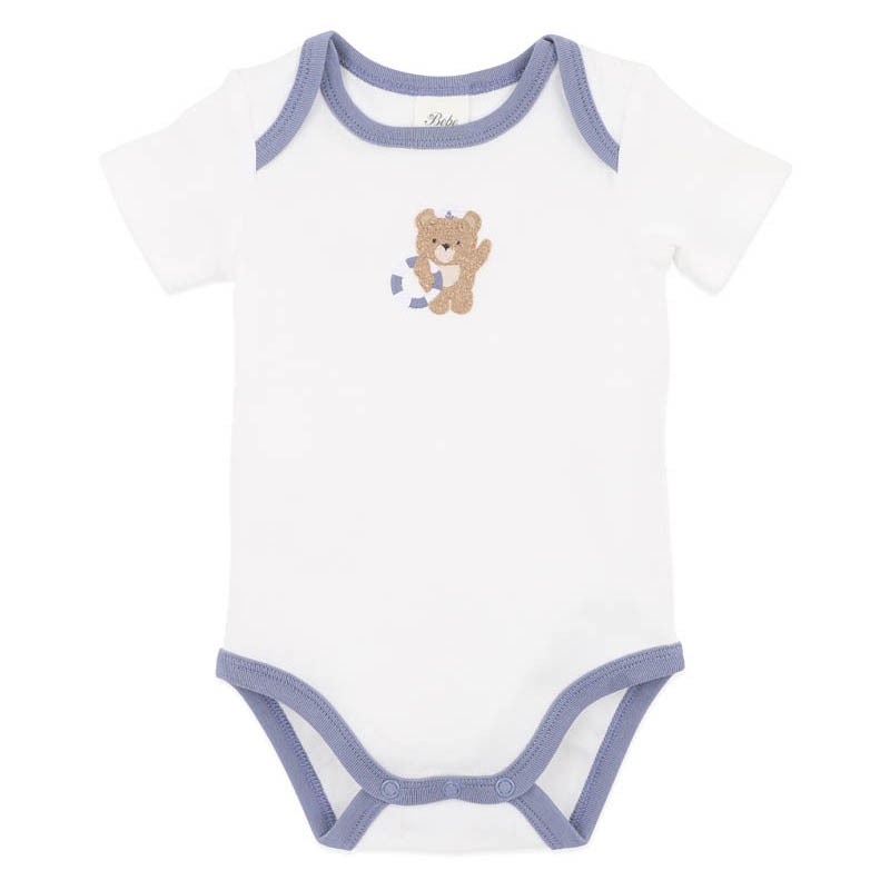 Bébé Axel Sailor Bear Organic Bodysuit
