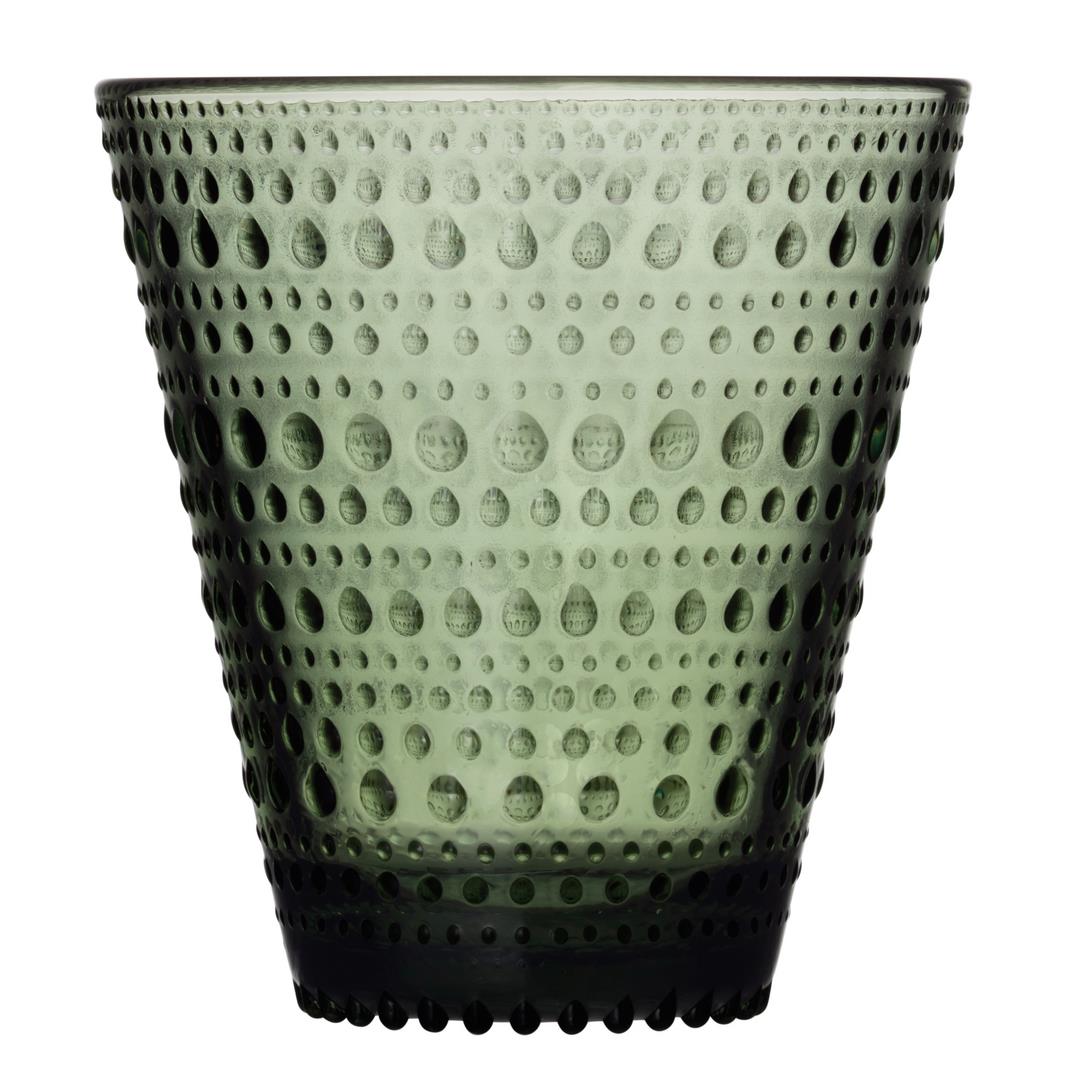 iittala Kastehelmi Tumbler 30cl Conifer Green S/2