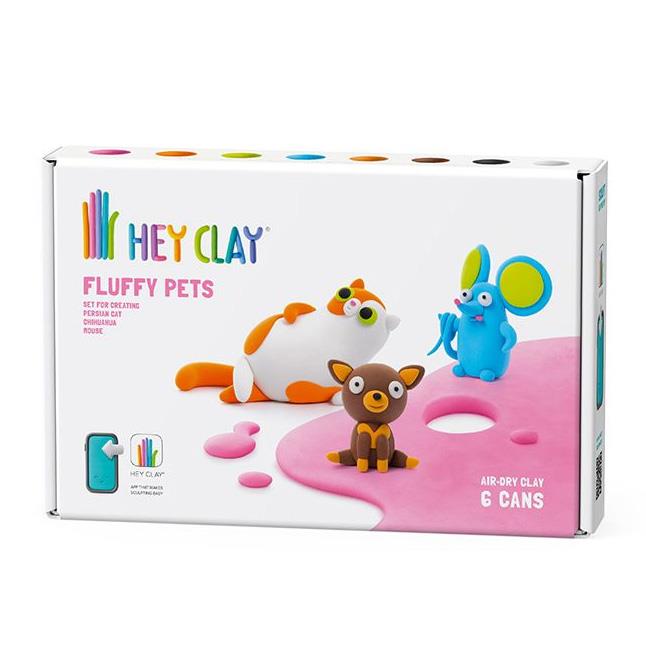 Hey Clay Fluffy Pets Persian Cat Mouse Chihuahua