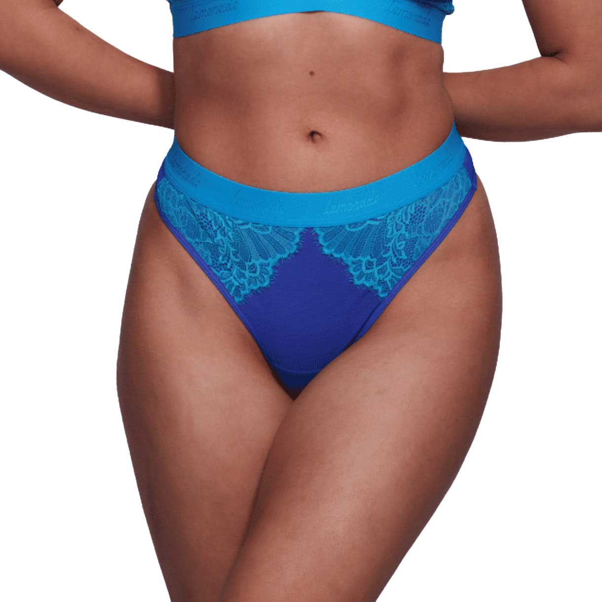Lemonade Dolls Synergy Trilogy Thong - Blue