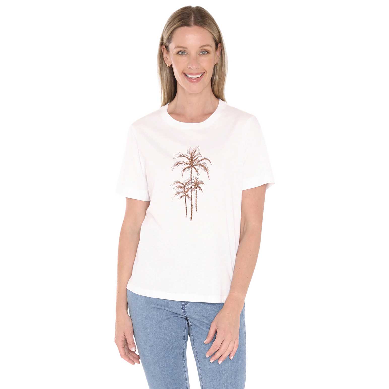Jump Beaded Palm Tee