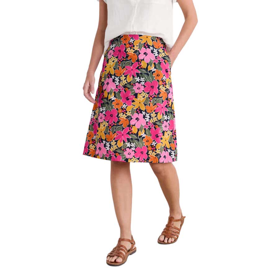 Seasalt Cornwall Paint Pot Skirt Citrus Floral Tulip