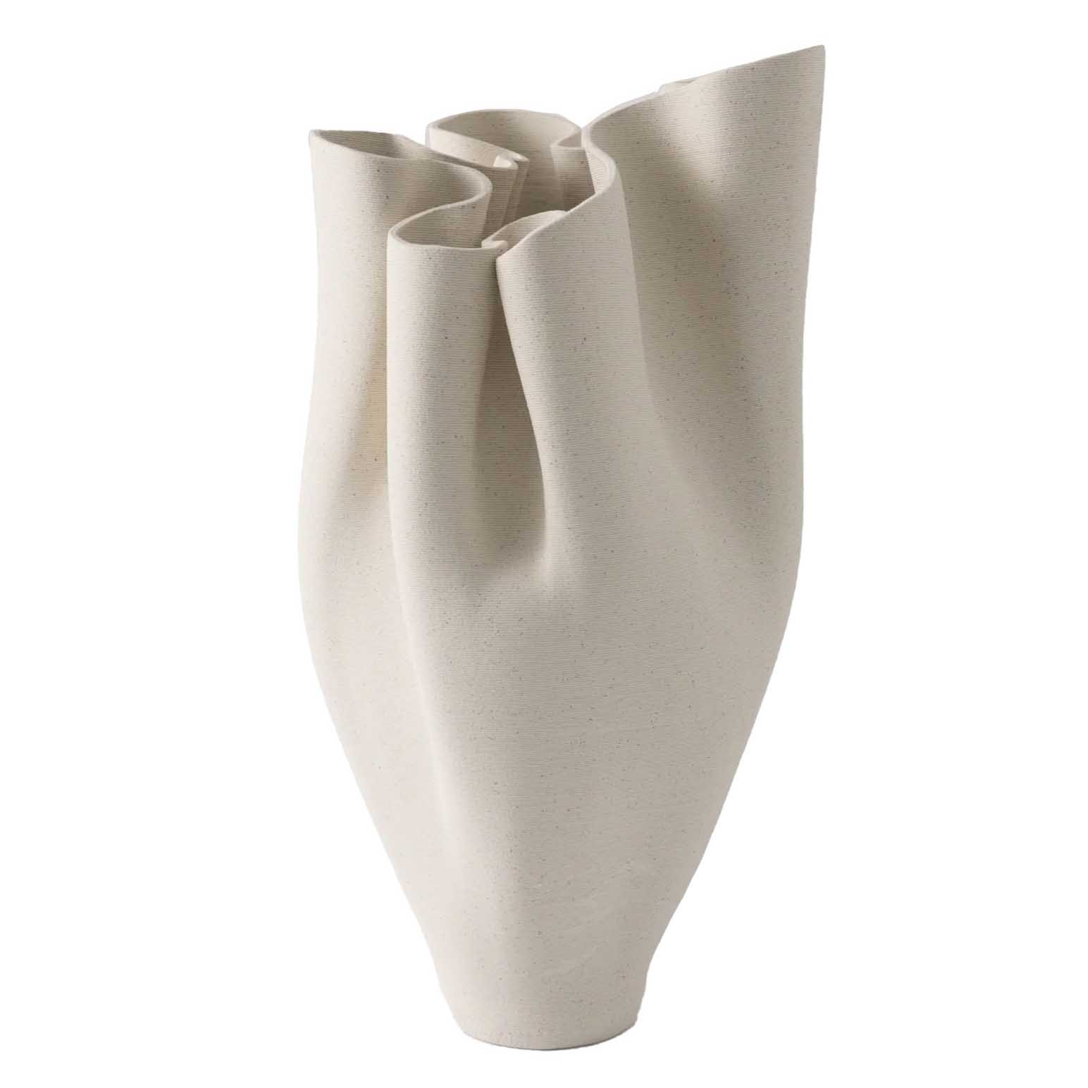 NED Collections Walker Vase Large Off-White