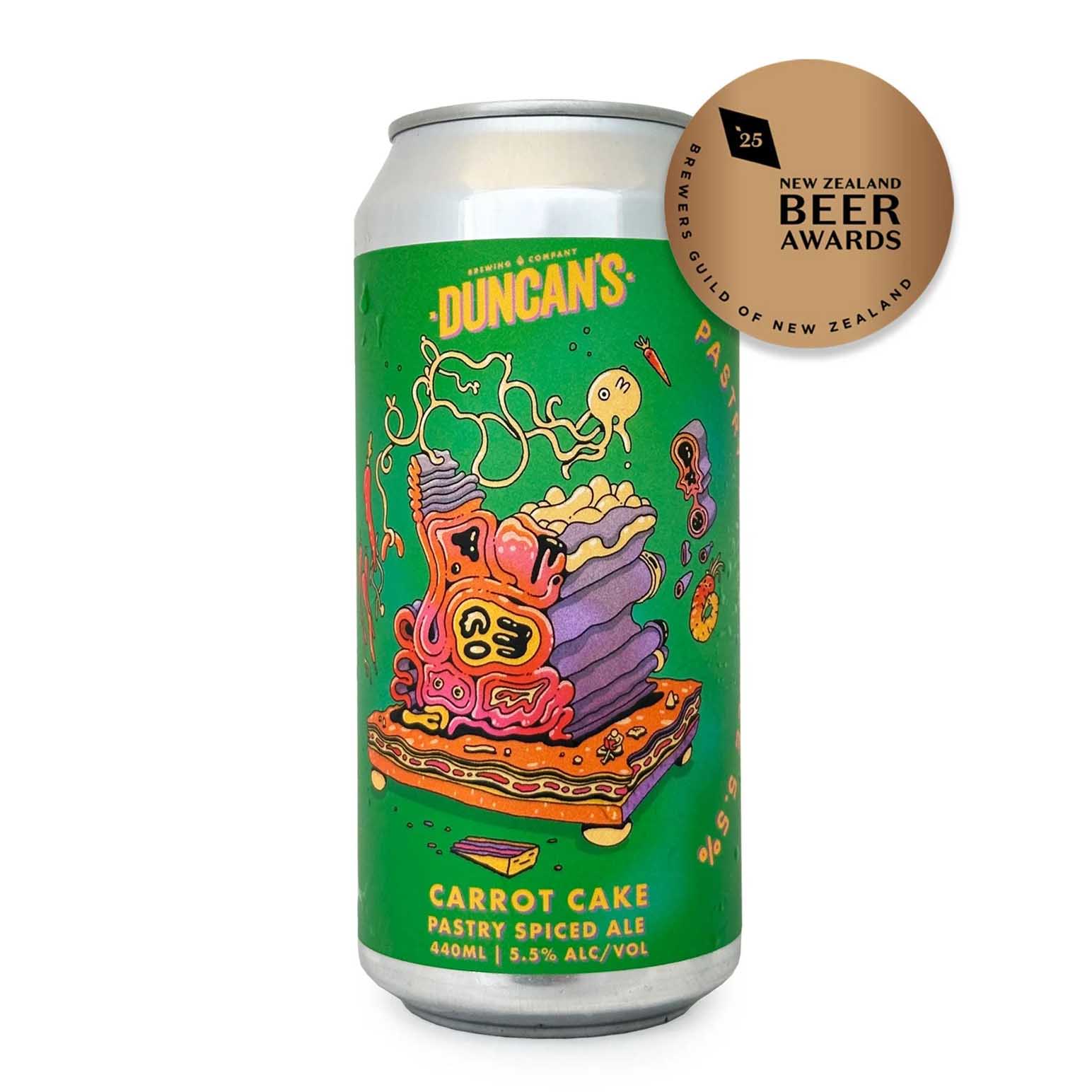 Duncan's Carrot Cake Pastry Spiced Ale 5.5% 440ml