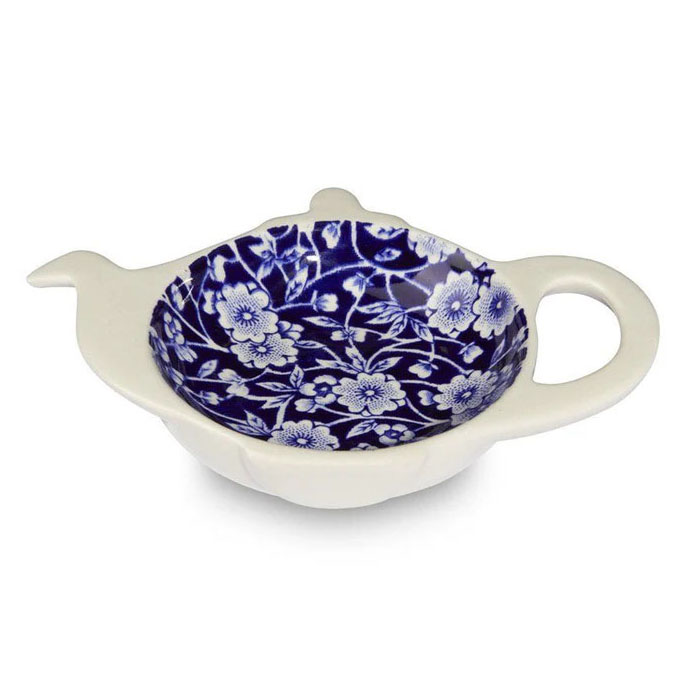 Burleigh Blue Calico Mini Teapot Tray