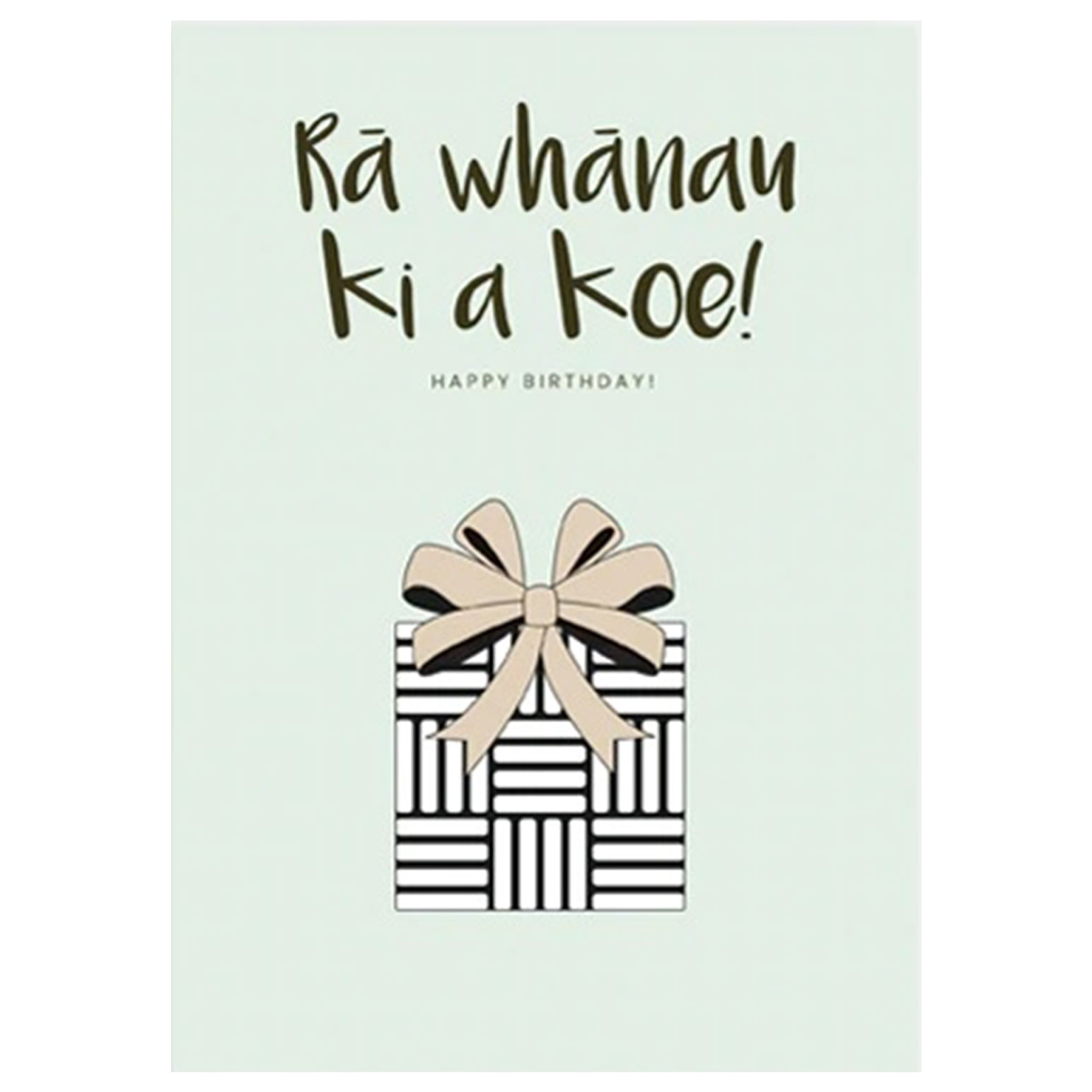 Poppy Card - Ra Whanau