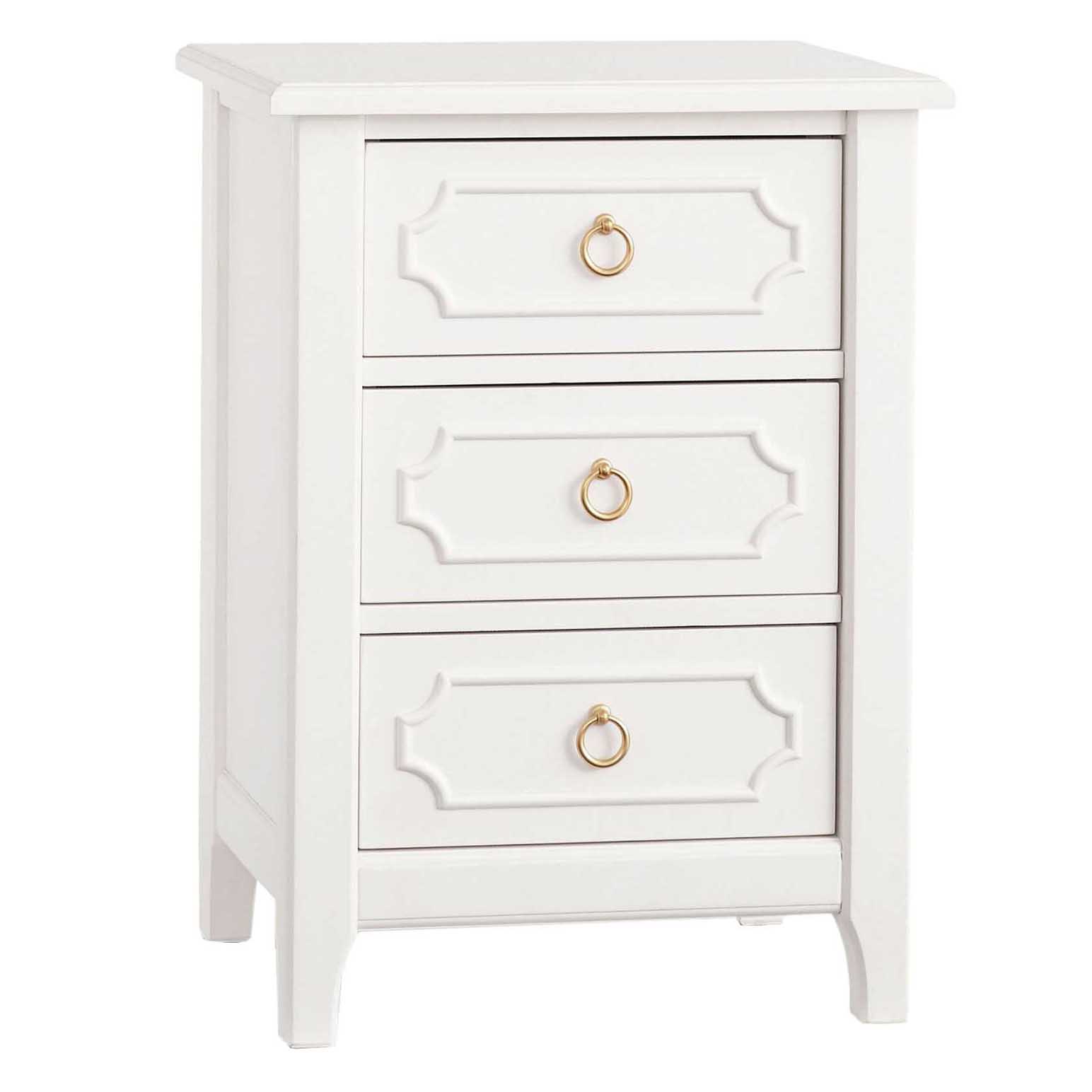 Pottery Barn Kids Ava Regency Nightstand Simply White