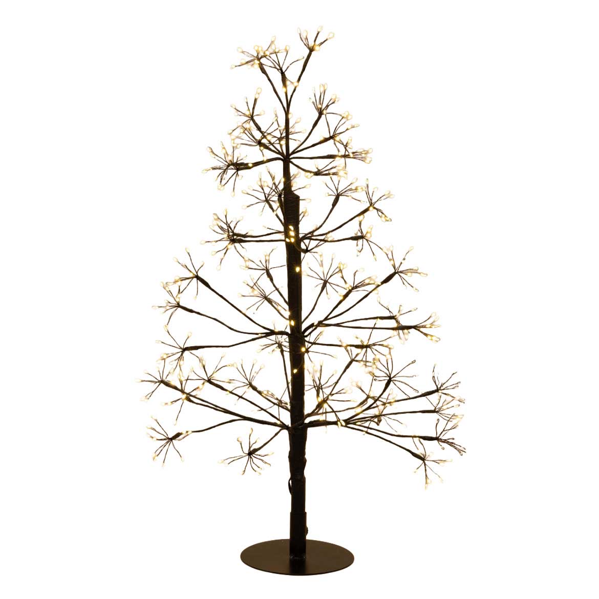 Stellar Haus Mini Black 60cm Frankfurt LED Tree