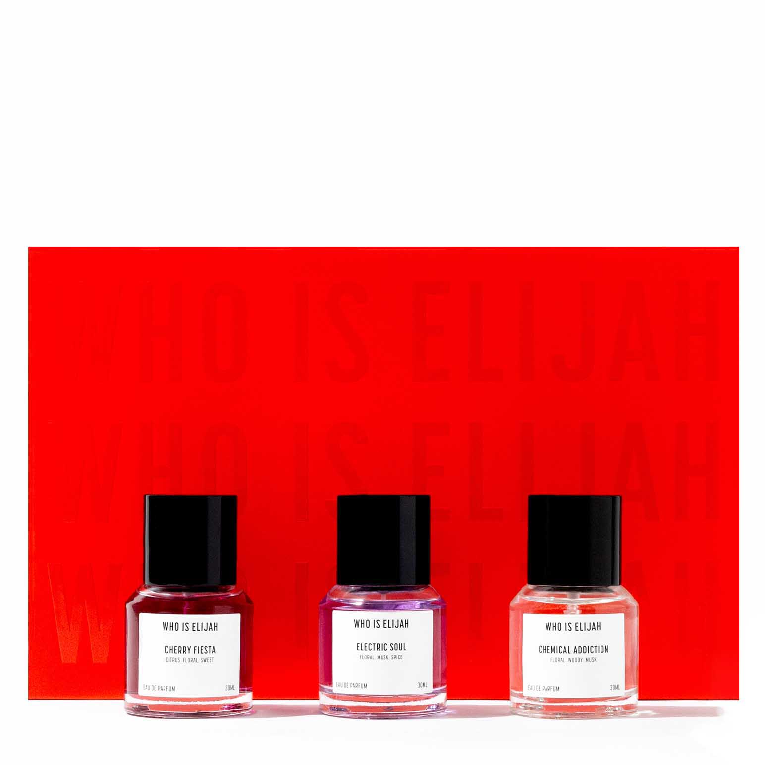 who is elijah Trio of Temptation Christmas Gift Set