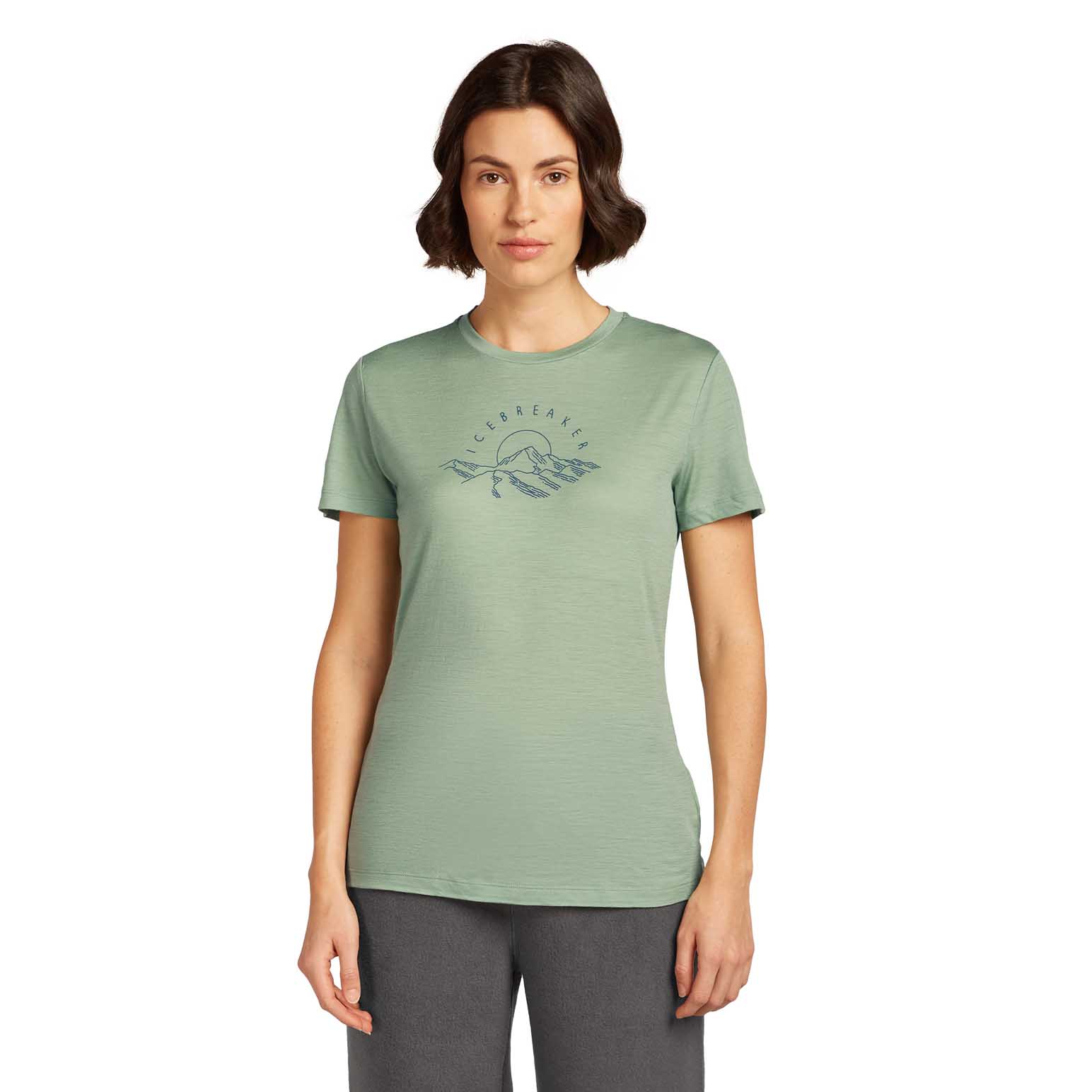 Icebreaker W Merino 150 Tech Lite SS Tee Sunrise Summit