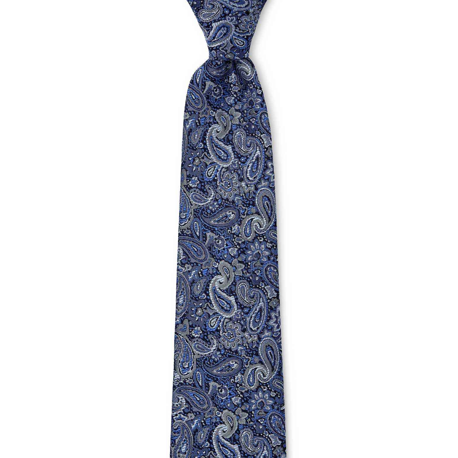 Cambridge Tonal Paisley 7.5cm Tie