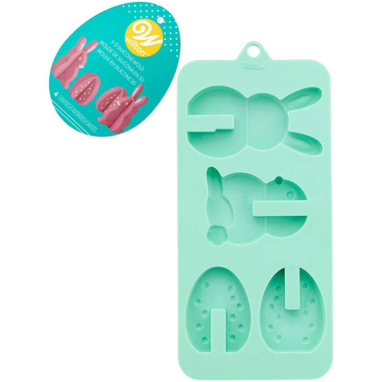 Wilton Egg Bunny 3D Candy Mold