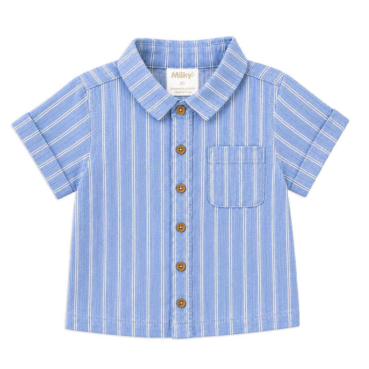 Milky Stripe Shirt 00-1Y