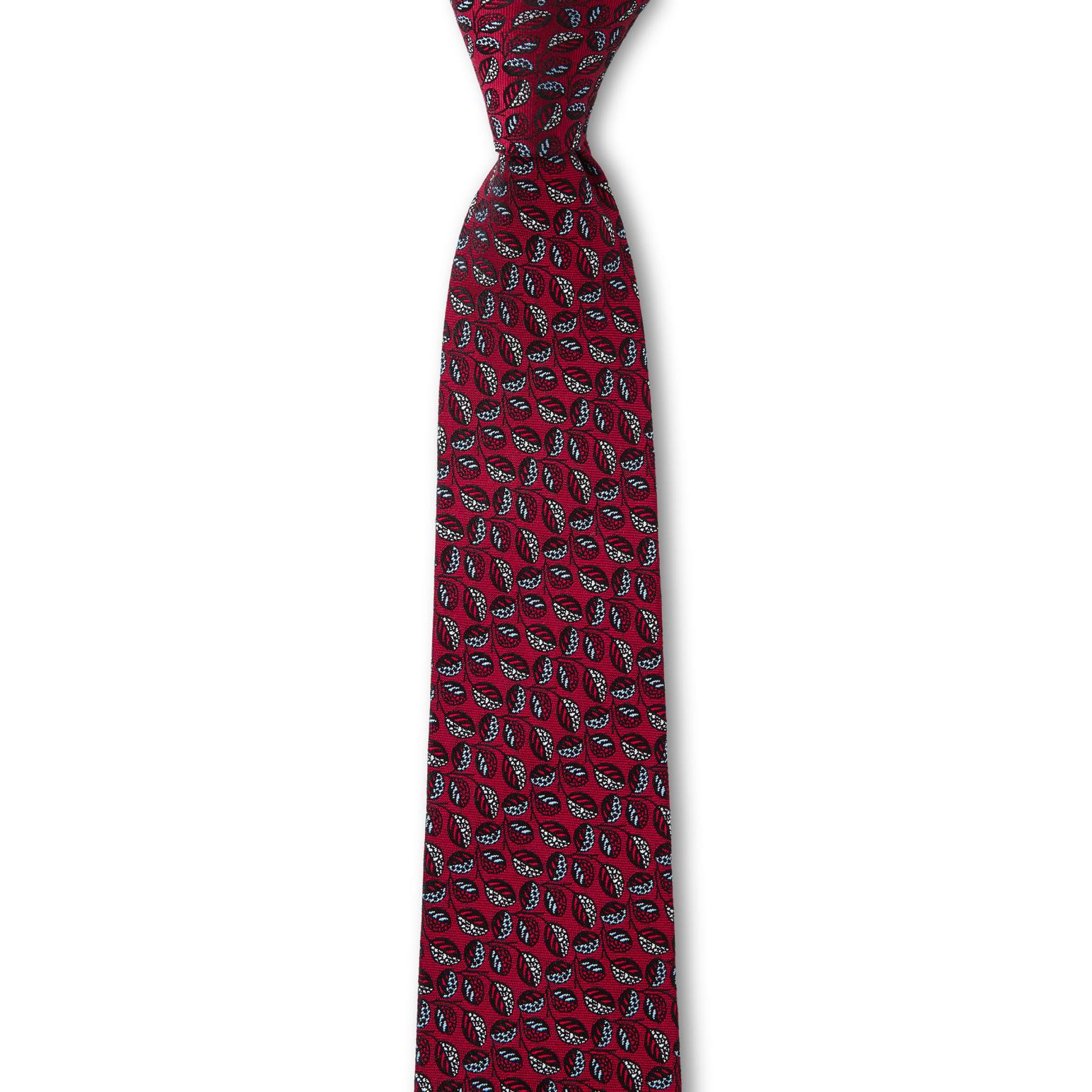 Joe Black Tiny Leaves 7.5cm Tie