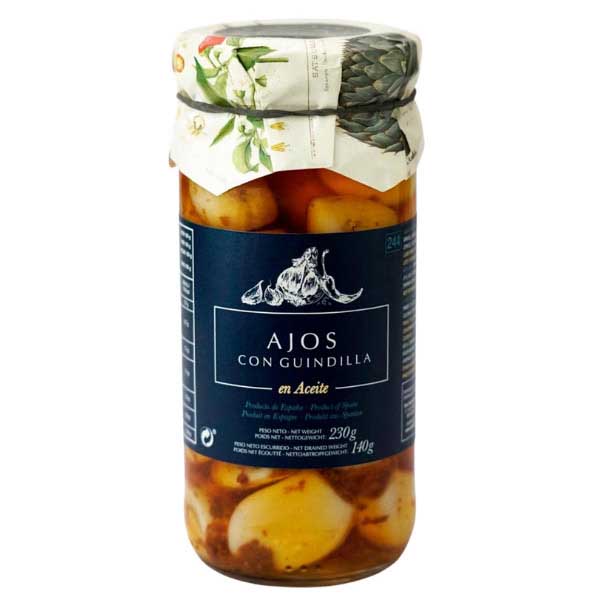 Garden Delights Garlic in Oil with Chilli 244ml