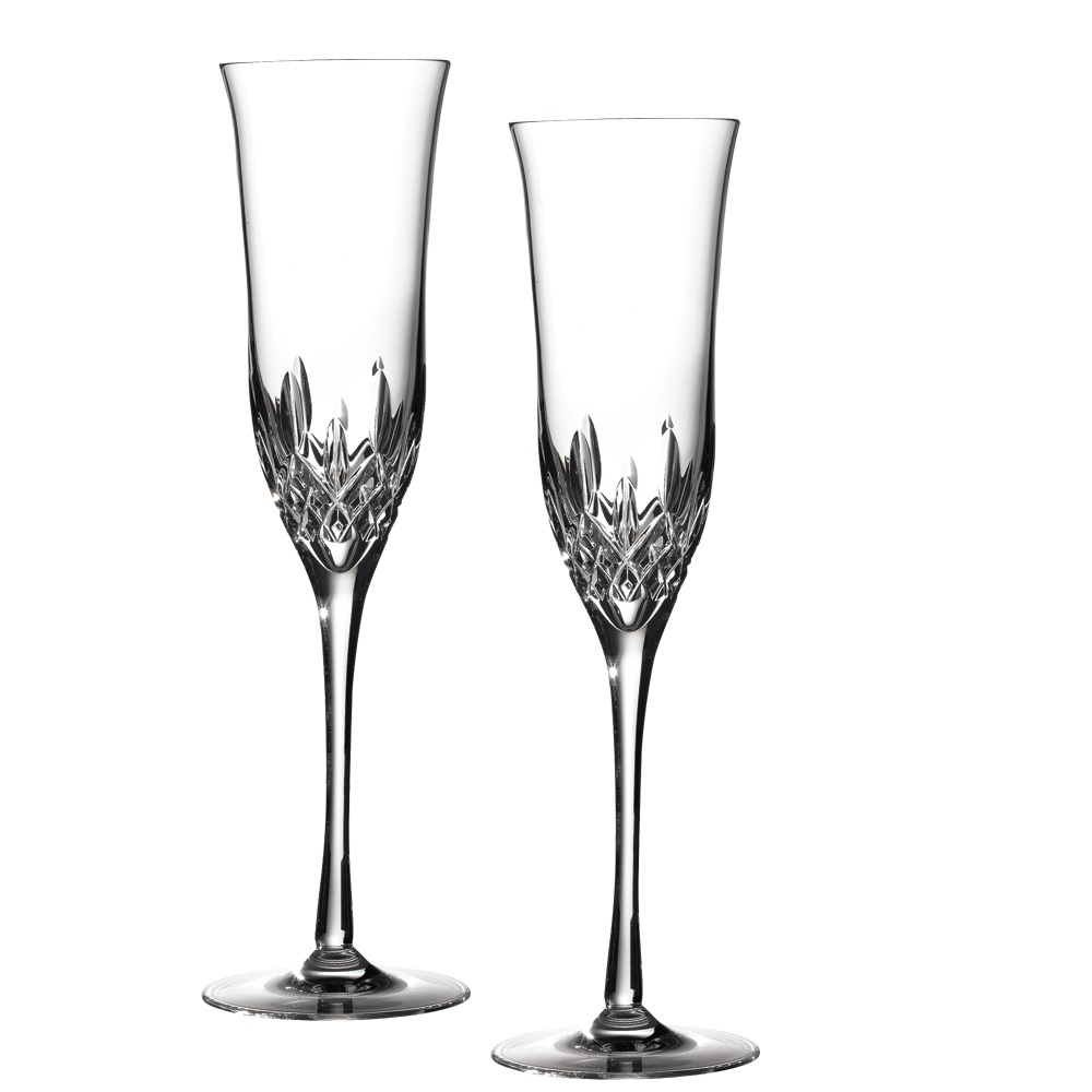 Waterford Lismore Essence Flute Pair 236ml