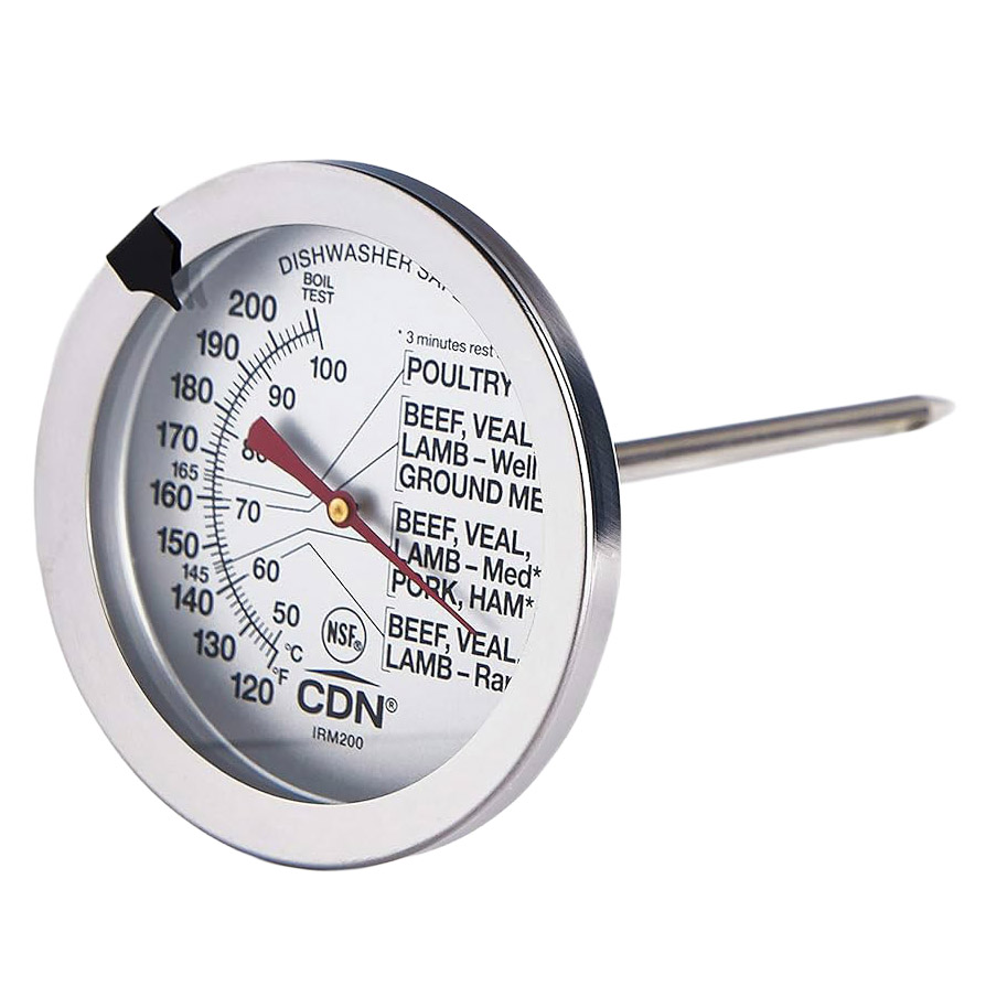 CDN ProAccurate Ovenproof Meat/Poultry Thermometer 5.1cm Dial