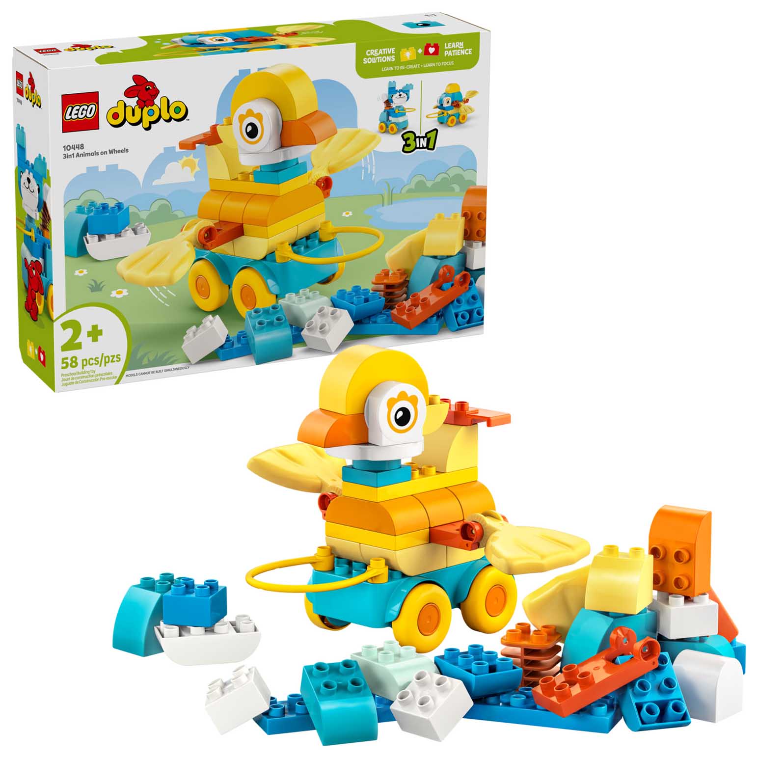 LEGO DUPLO 3in1 Animals on Wheels