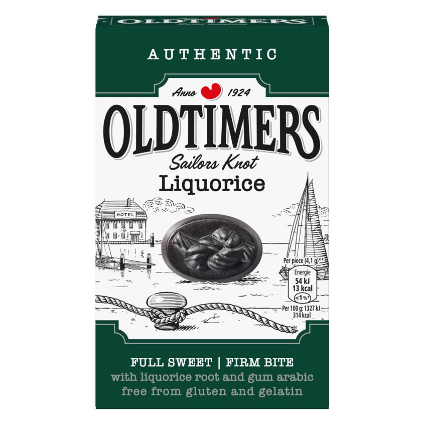 Oldtimers Sailors Knot Sweet Licorice Green 235g