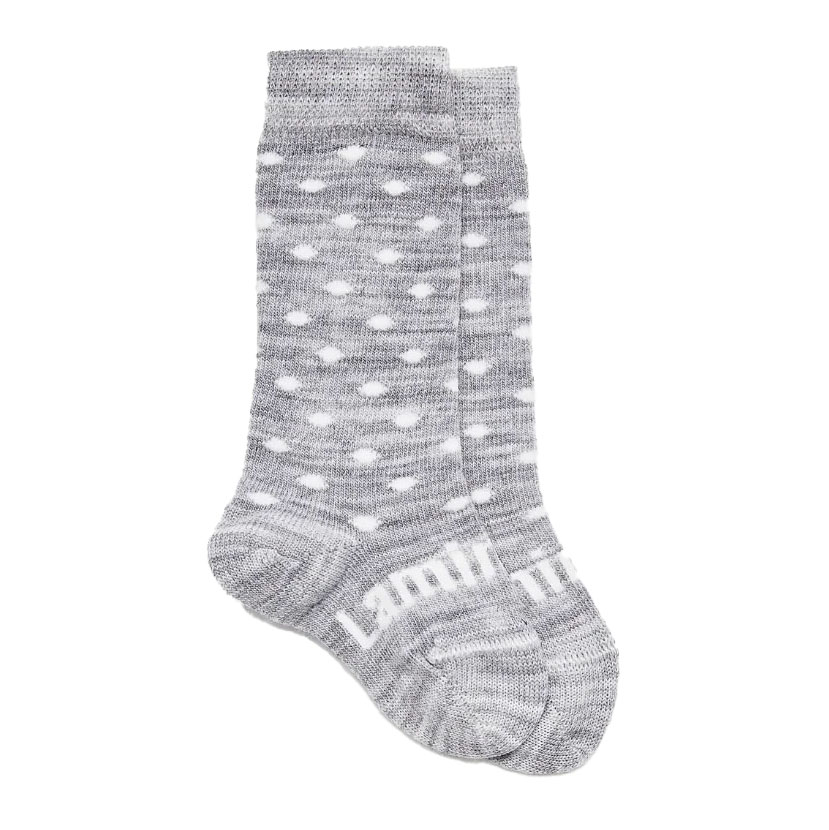 Lamington Socks Merino Wool Knee High Socks Snowflake NB-2Y