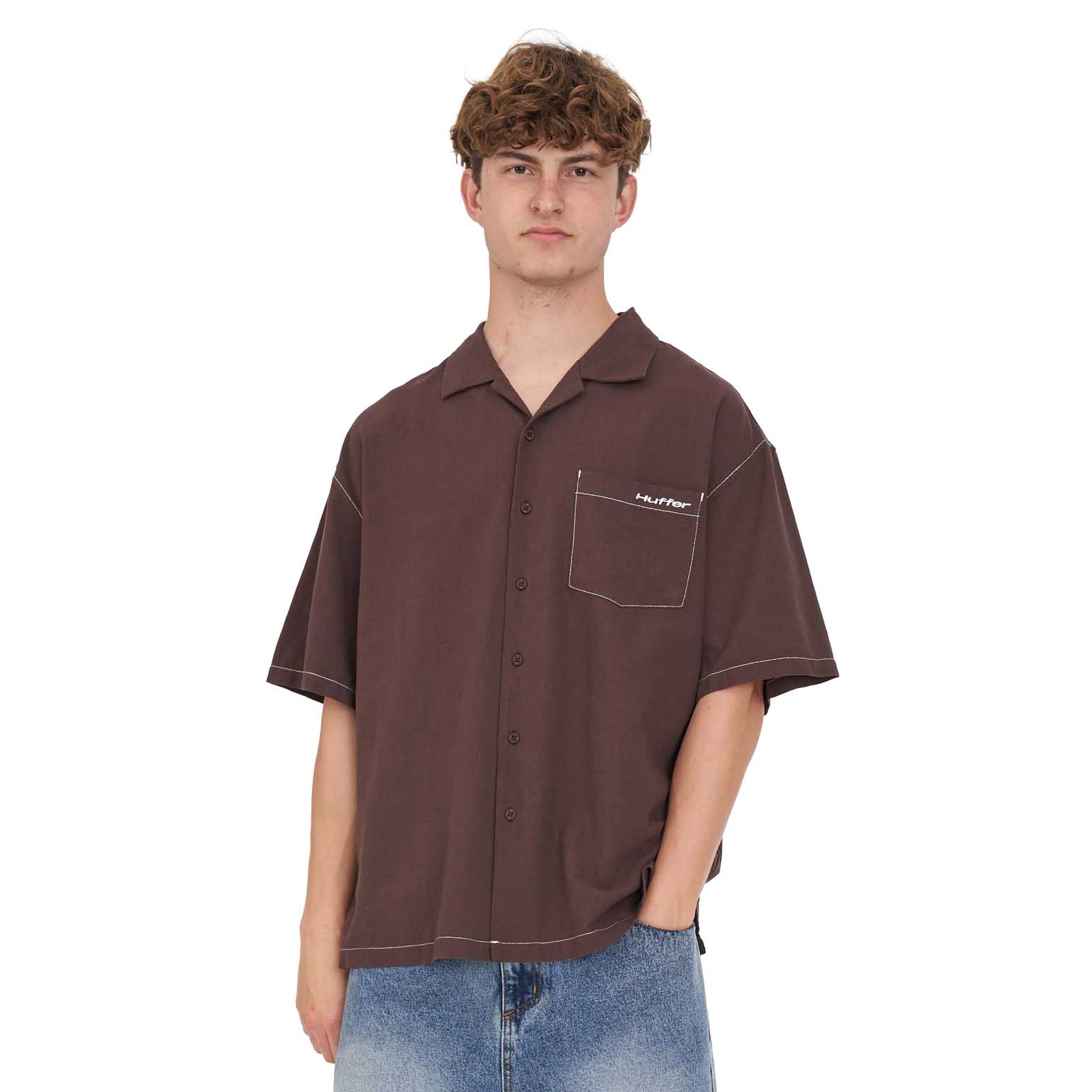 Huffer Havana Stitch Box Shirt