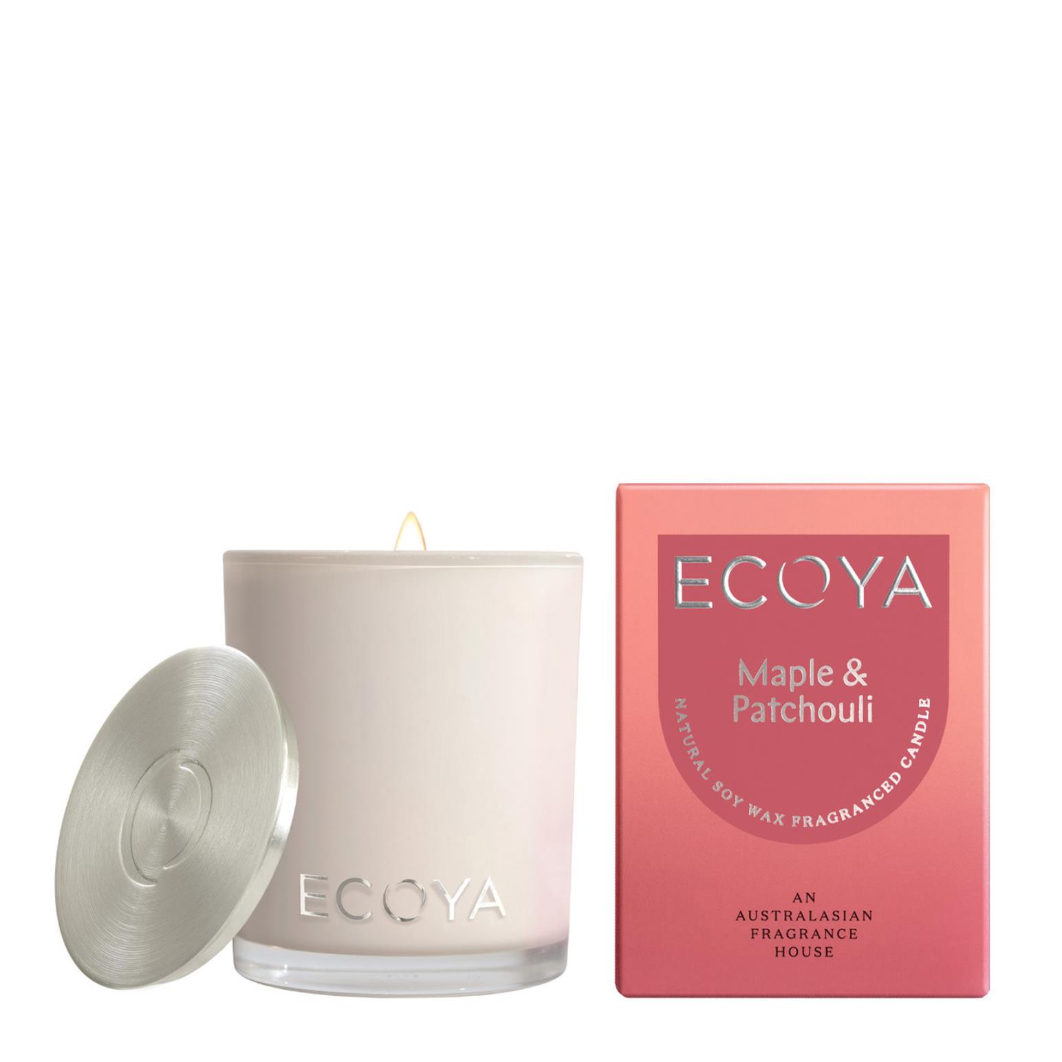 ECOYA Maple & Patchouli Mini Madison Candle 80g