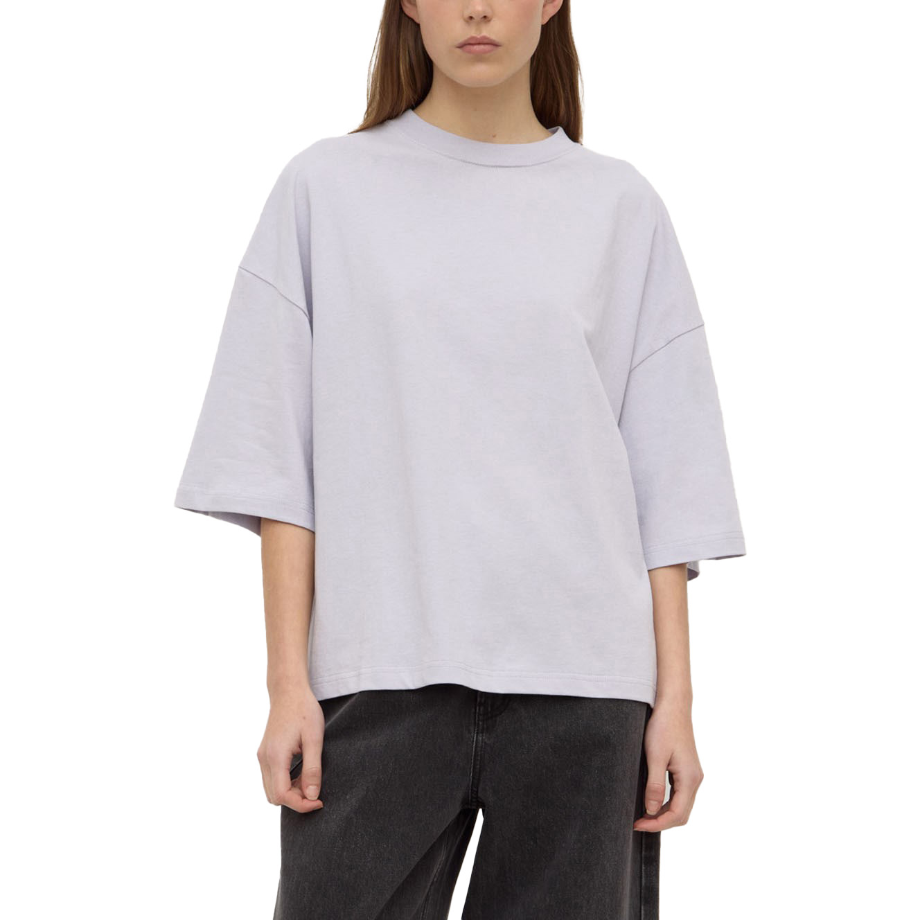 Assembly Label Max Cotton Oversized Tee Lilac