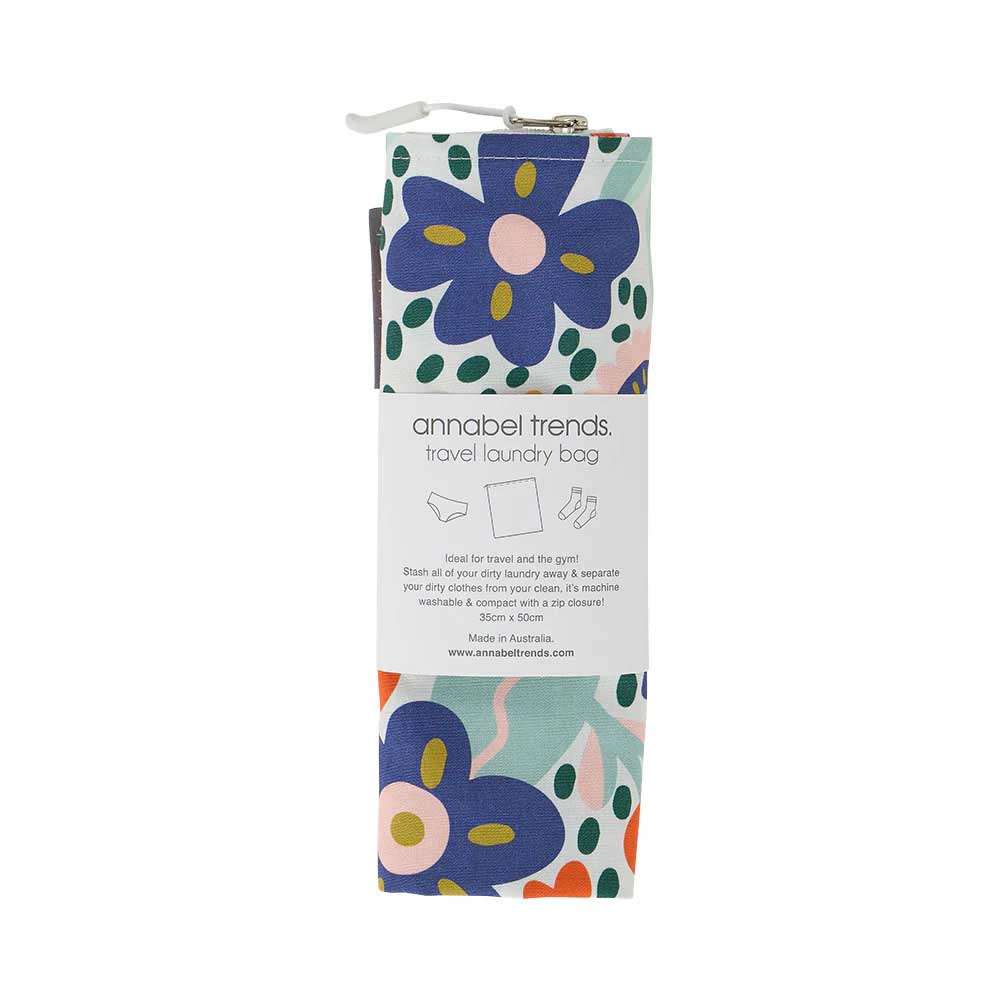 Annabel Trends Cotton Laundry Bag - Garden Love
