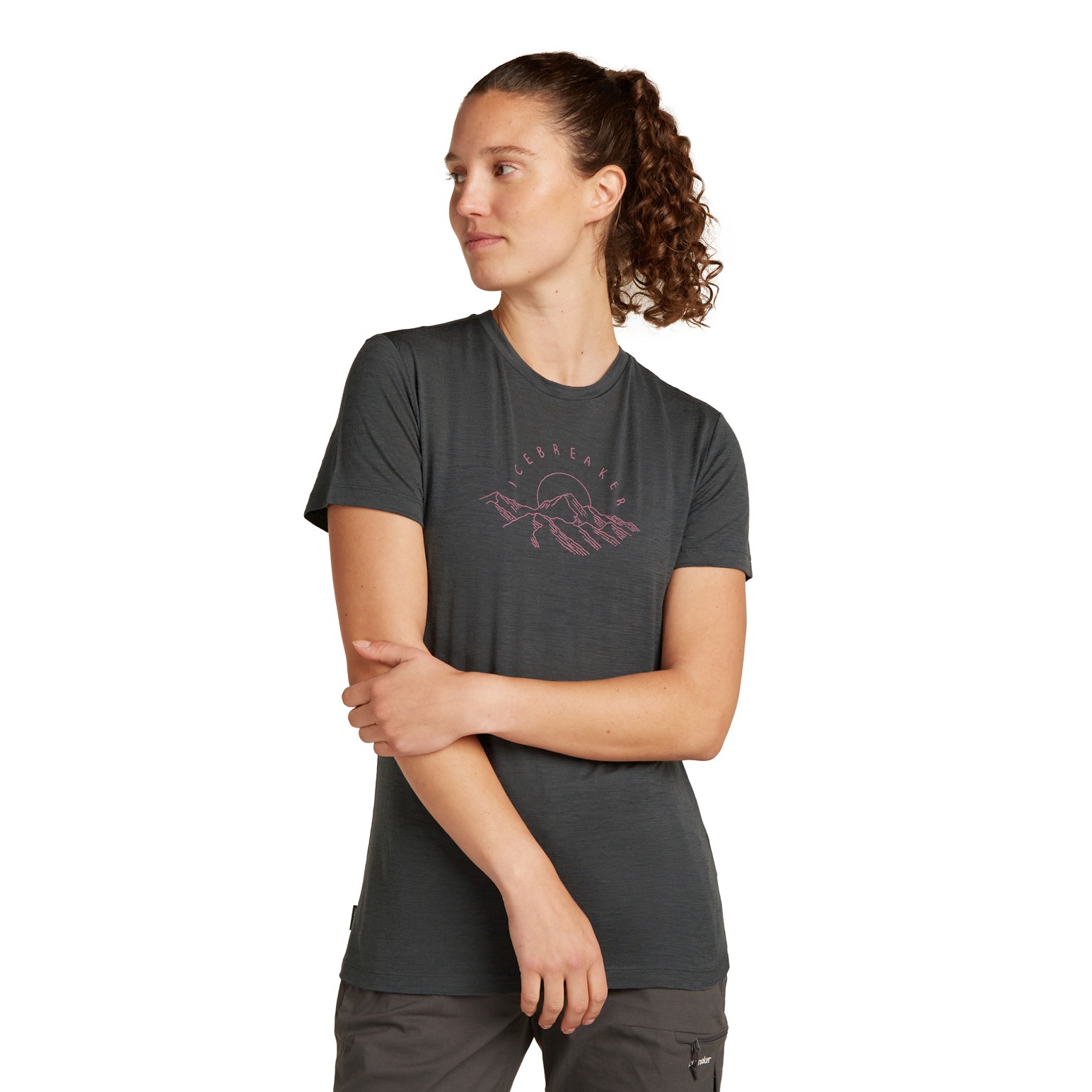 Icebreaker W Merino 150 Tech Lite SS Tee Sunrise Summit