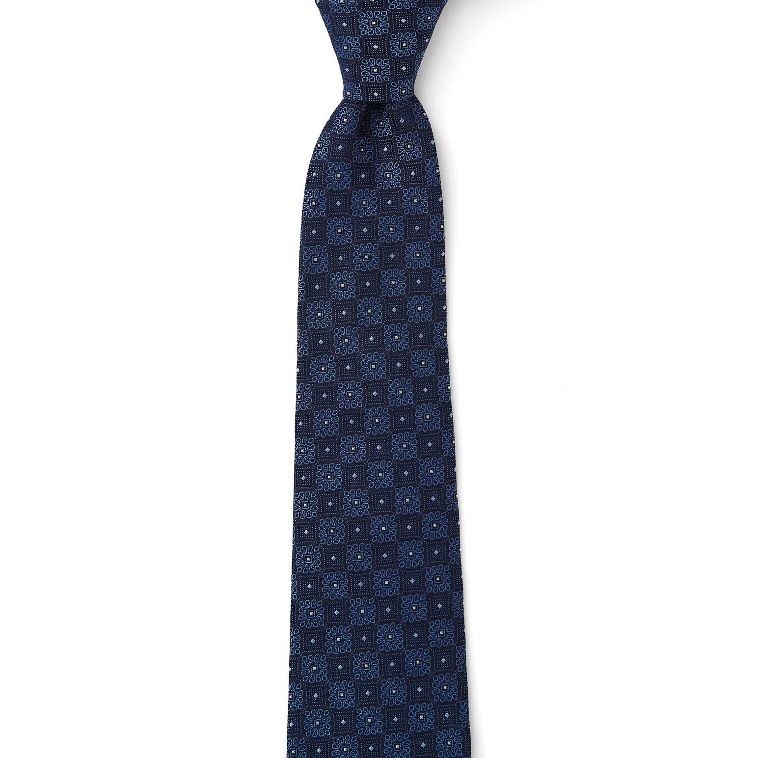 Cambridge Checker Foulard 7.5Cm Tie