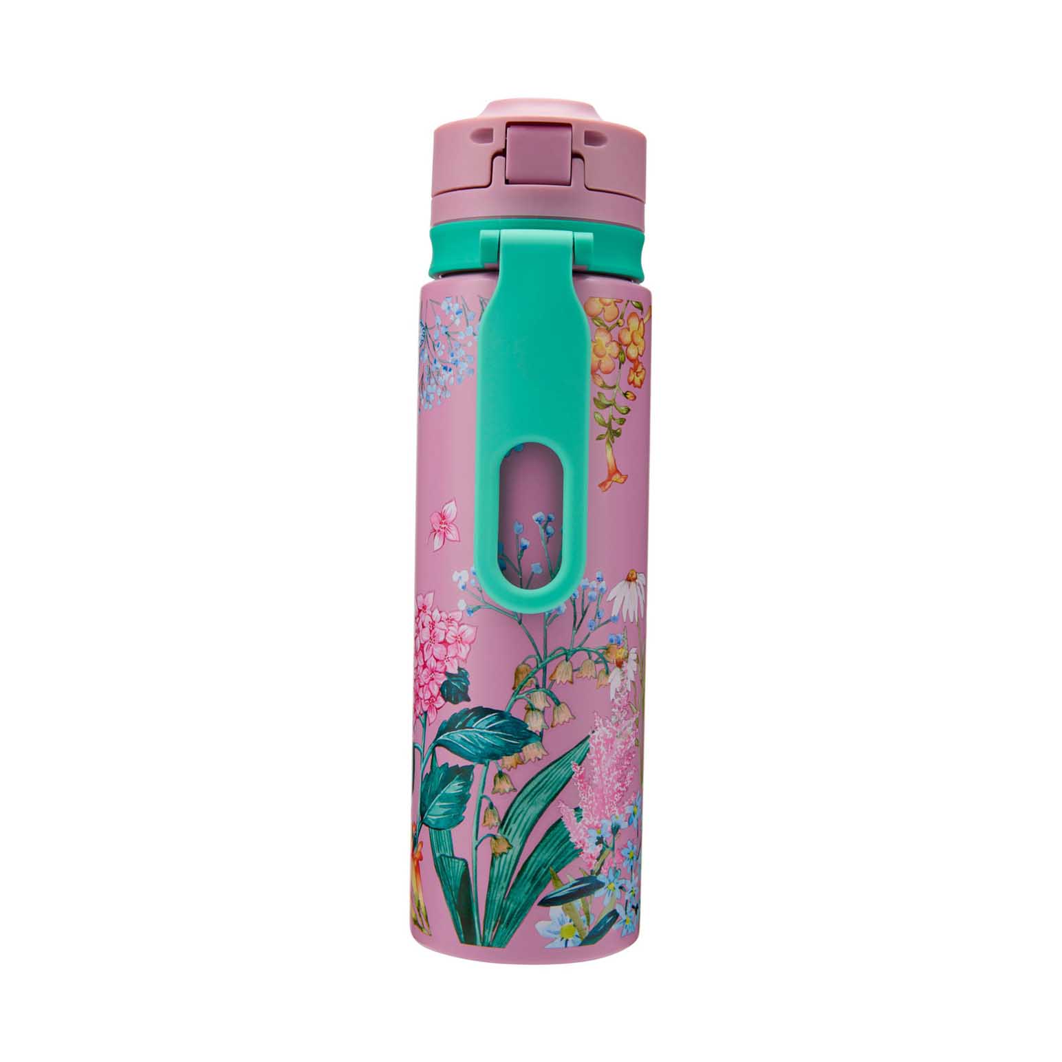 Maxwell & Williams Botanica Double Wall Insulated Chug Bottle 750ml Pink
