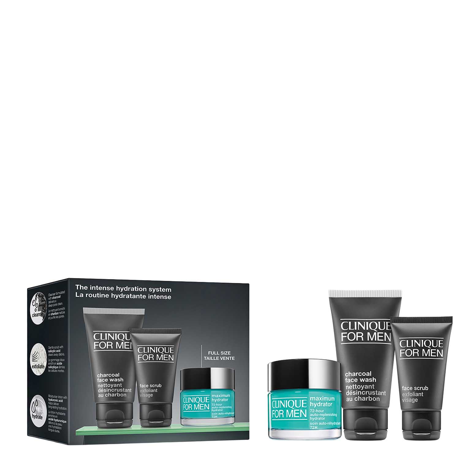 Clinique for Men The Intense Hydration System Set