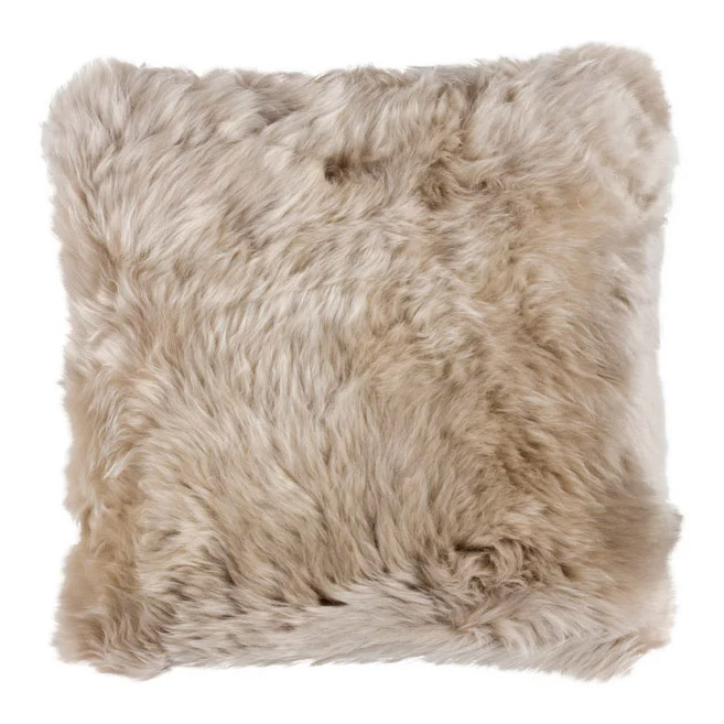 Fibre By Auskin Long Wool Cushion 40x40cm