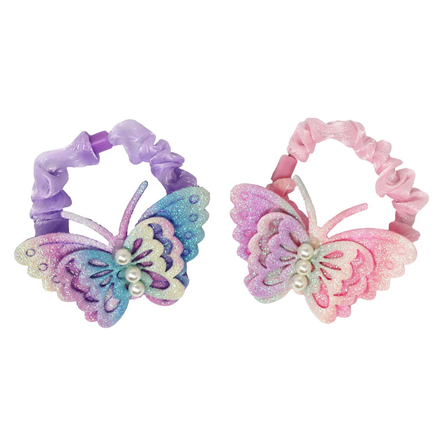 Pink Poppy Rainbow Butterfly Scrunchie - Assorted
