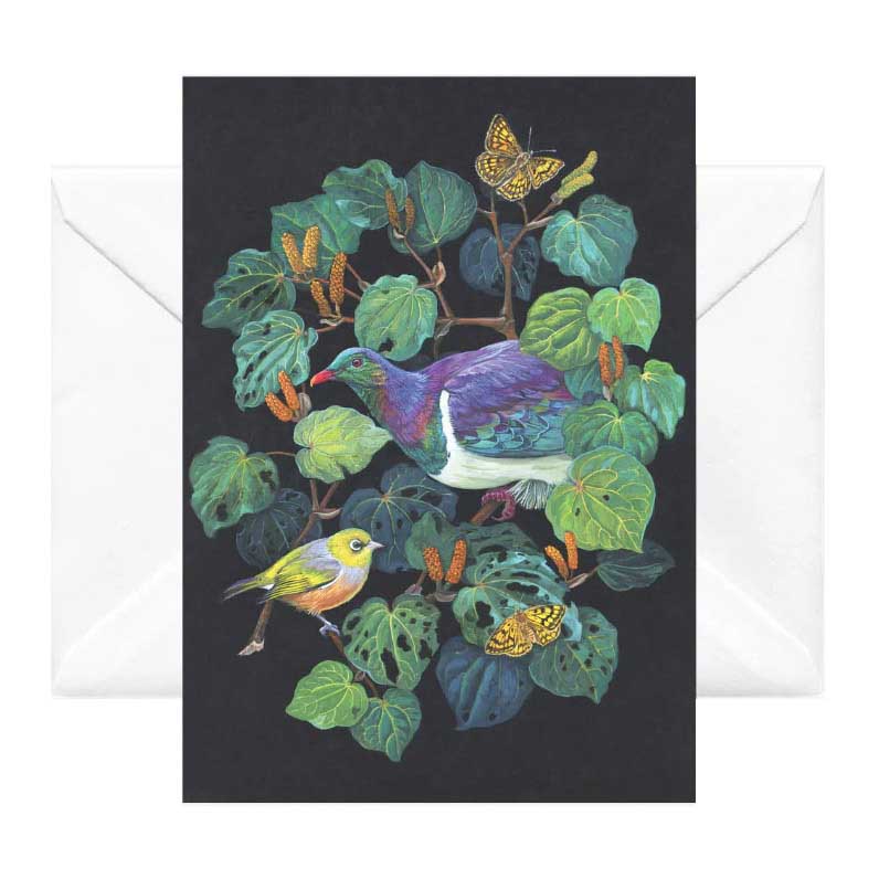 Tanya Wolfkamp Kereru Card