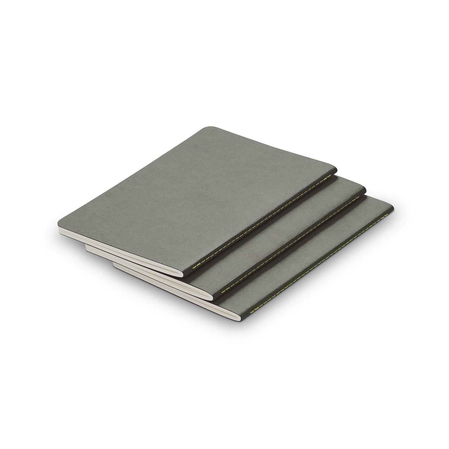 LAMY A6 Cahier Notebook 3 Pack Grey